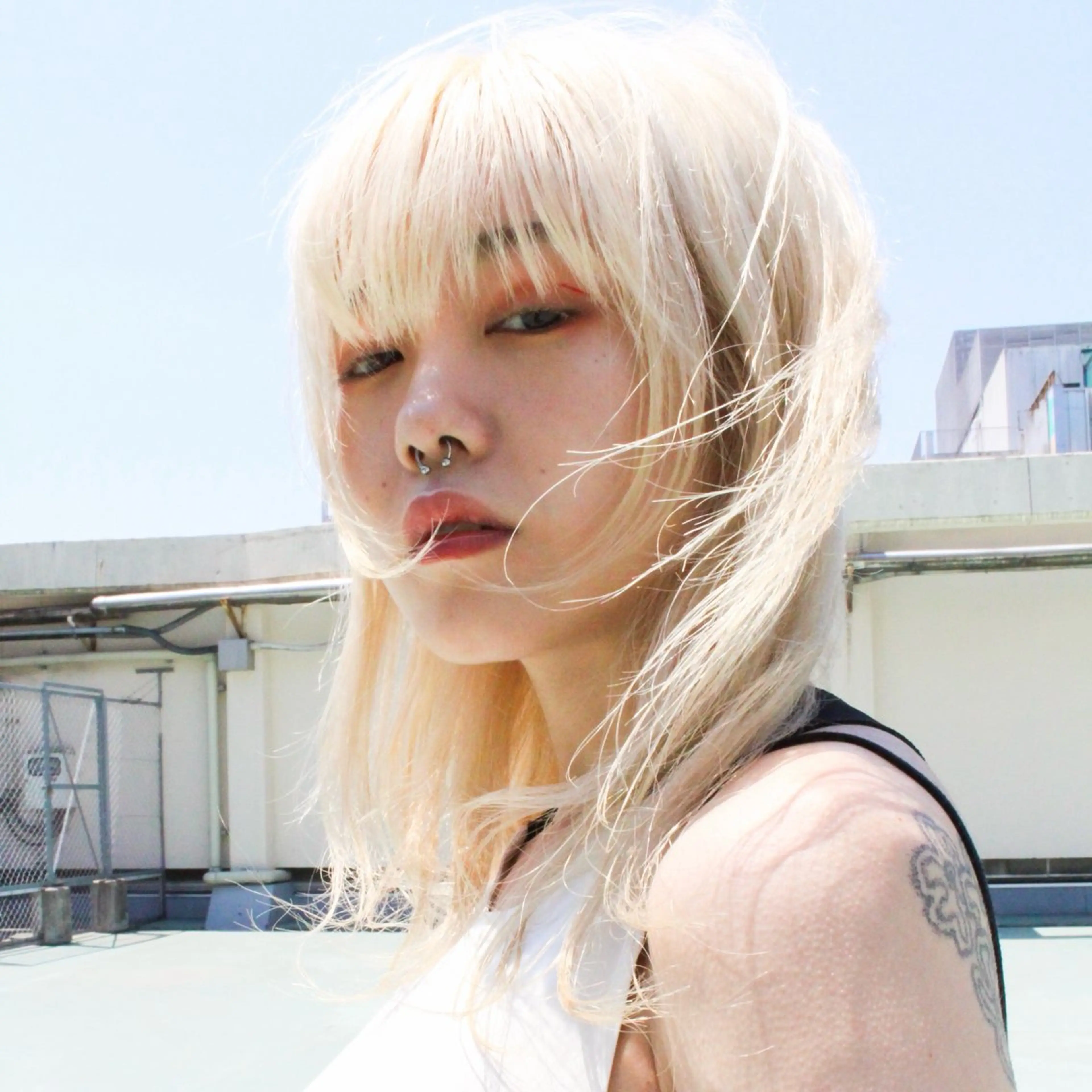 セミロング カラー myu 🐈‍⬛のヘアスタイル