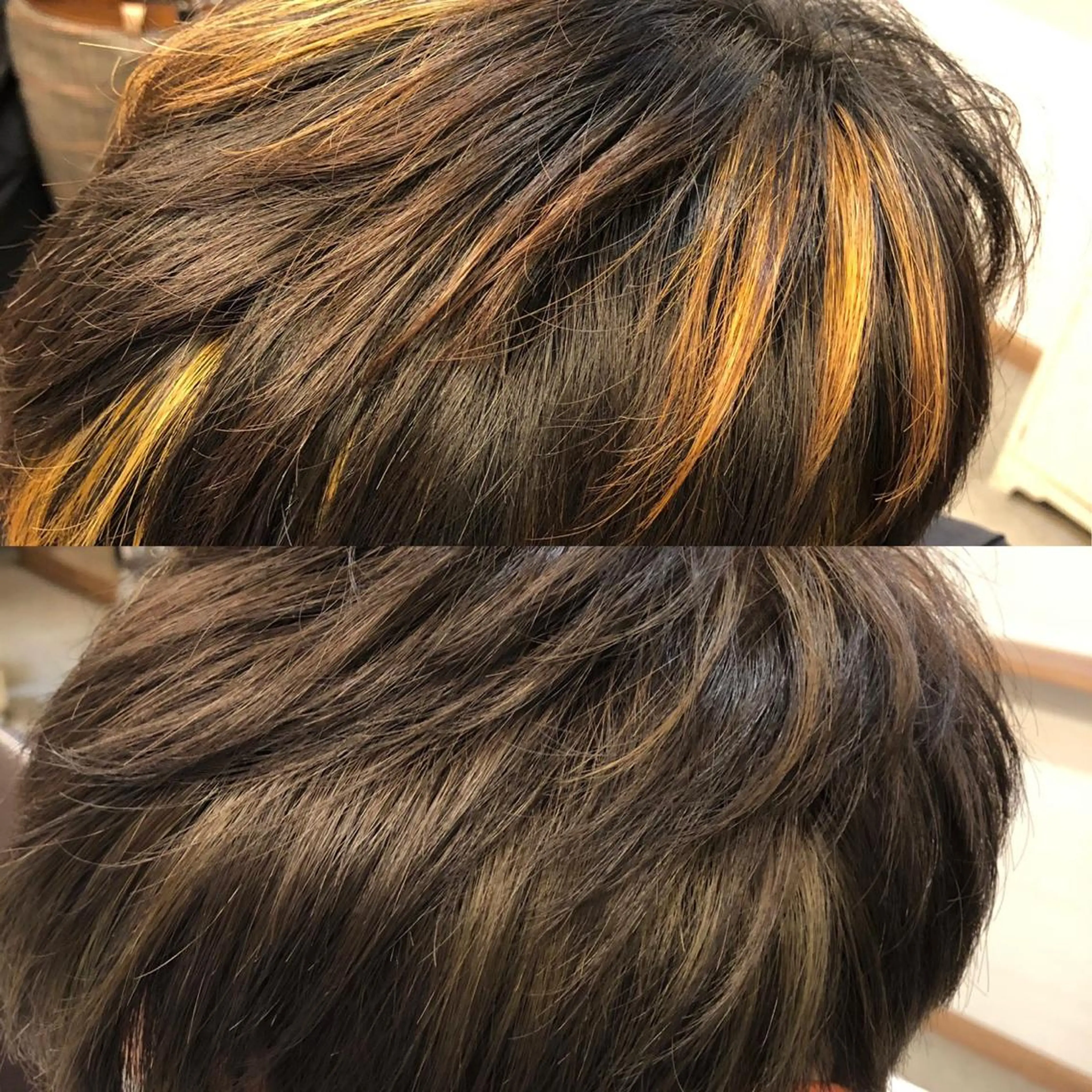 カラー ぐらんぐりーん所属・ぐらんぐりーん 藤中のヘアスタイル