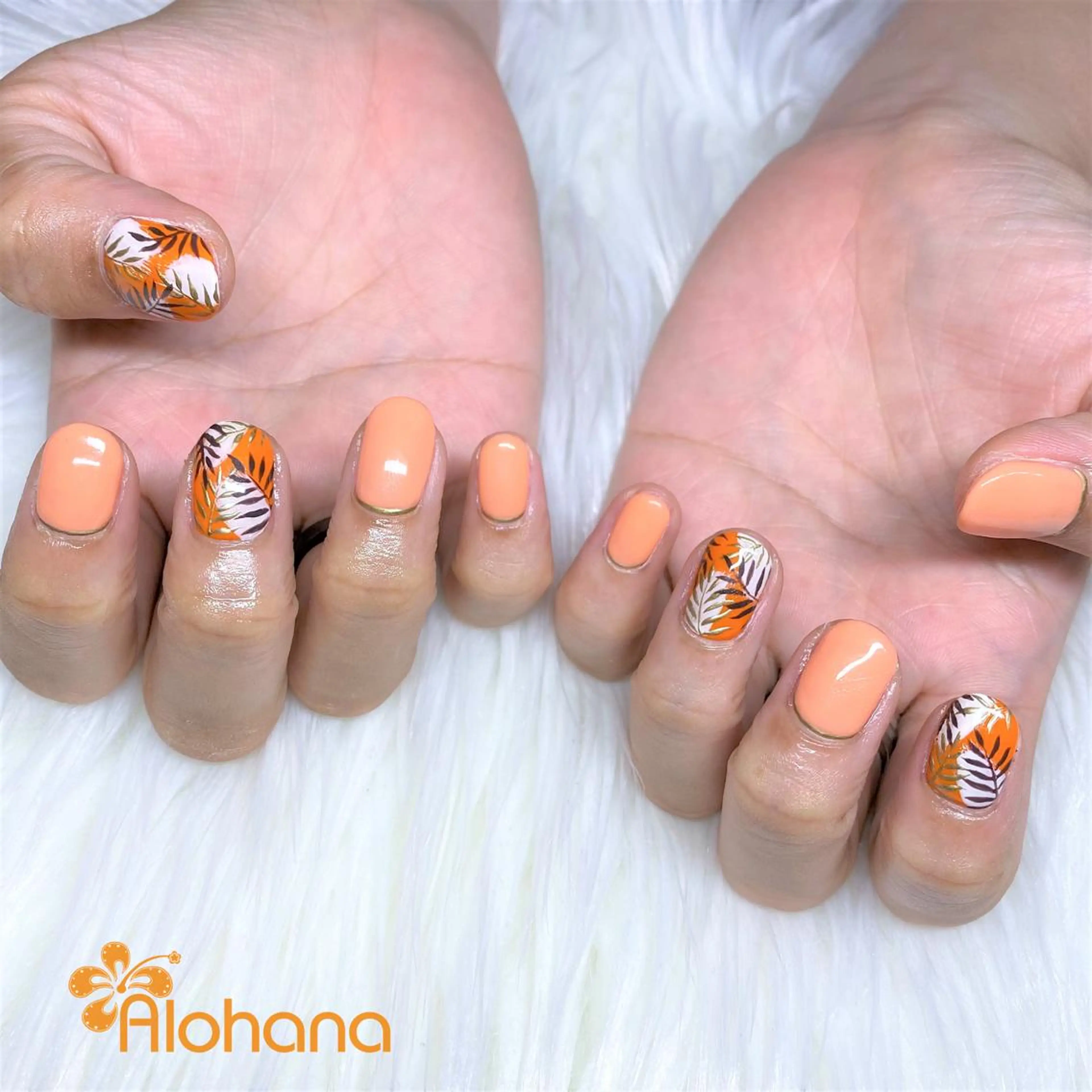 ネイル ハンドネイル Alohana Minaのネイルデザイン