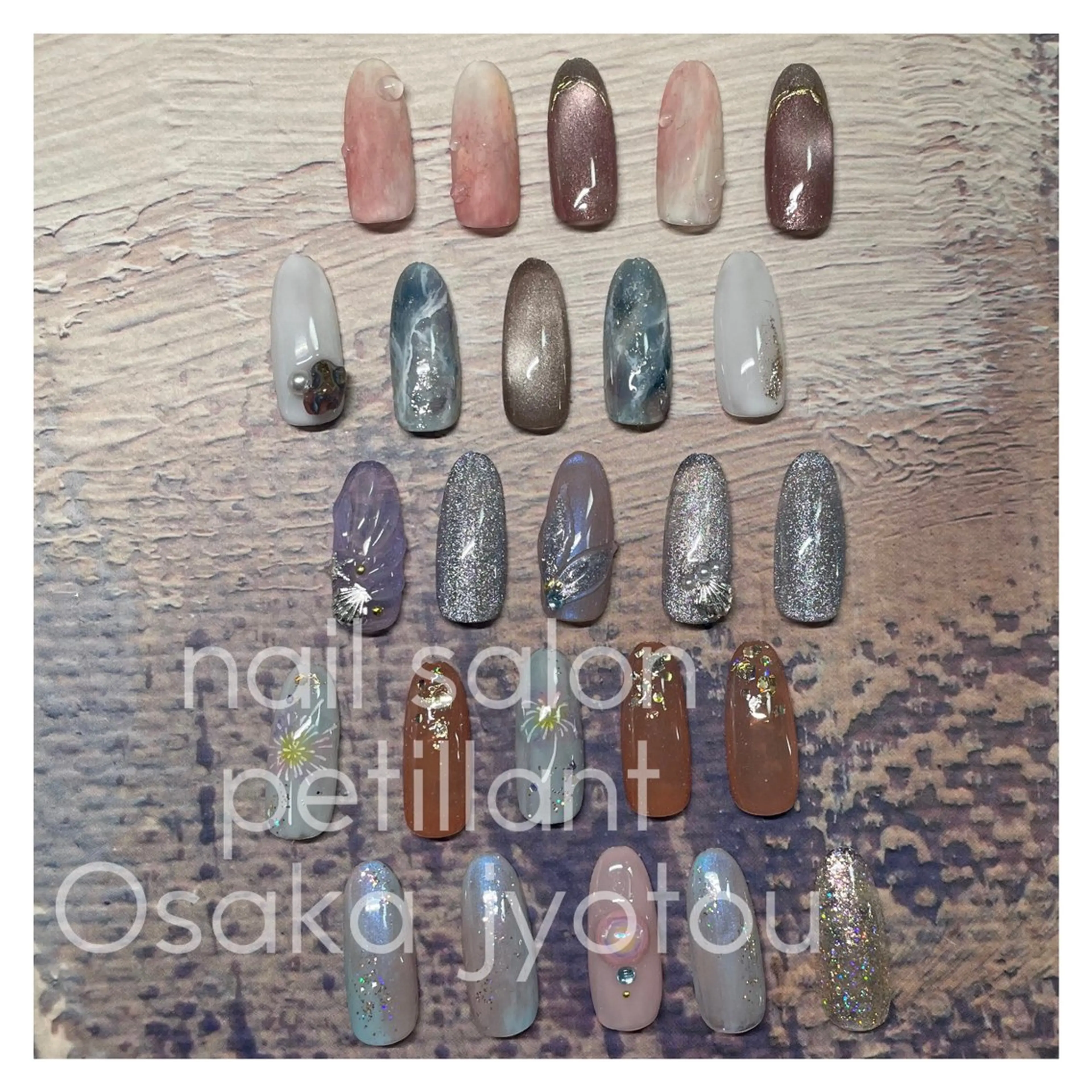 ネイル マットネイル nail salon petillantのネイルデザイン