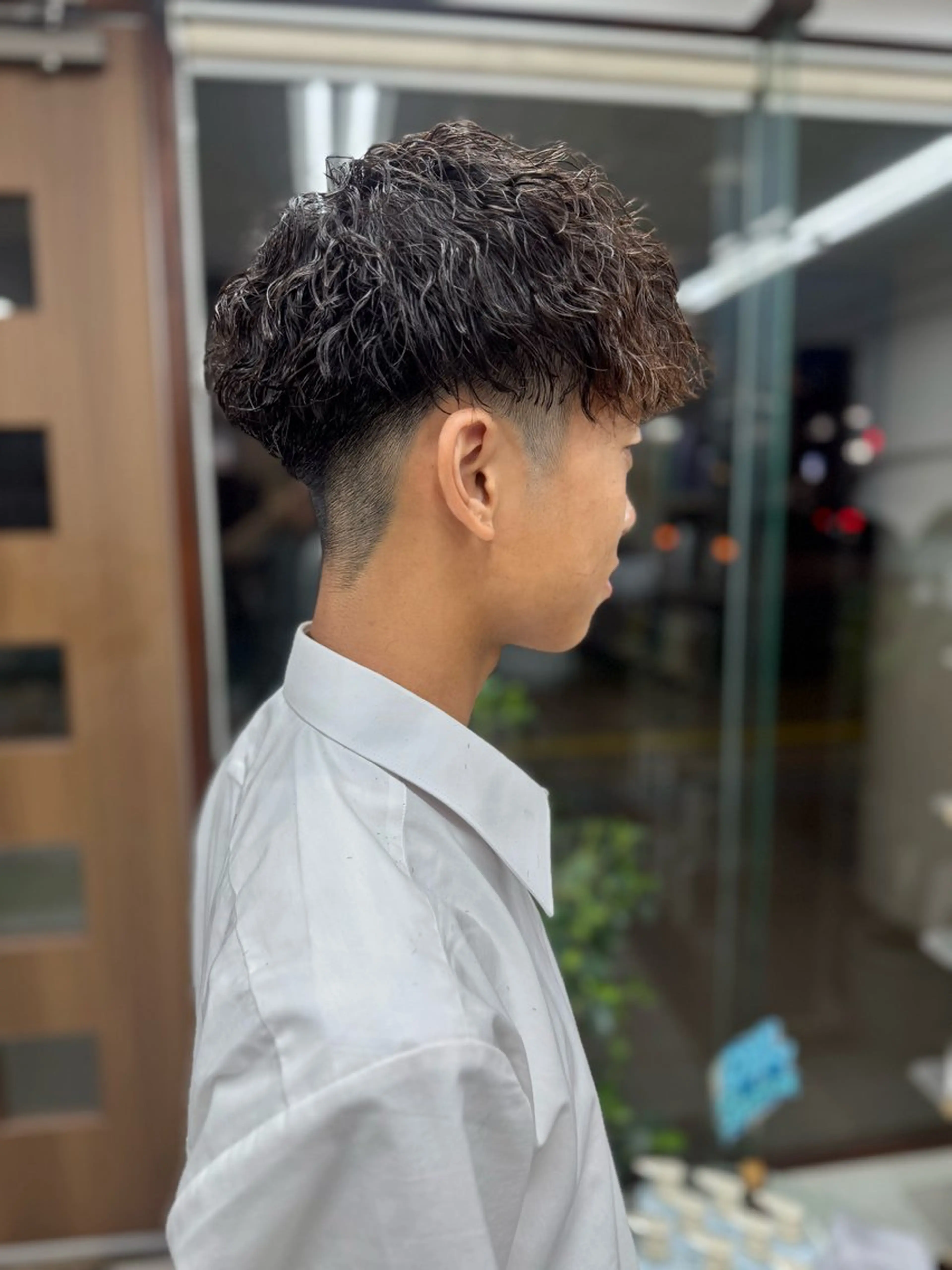 ショート パーマ メンズ ショートヘア メンズパーマの達人 / タカシマダイスケのヘアスタイル