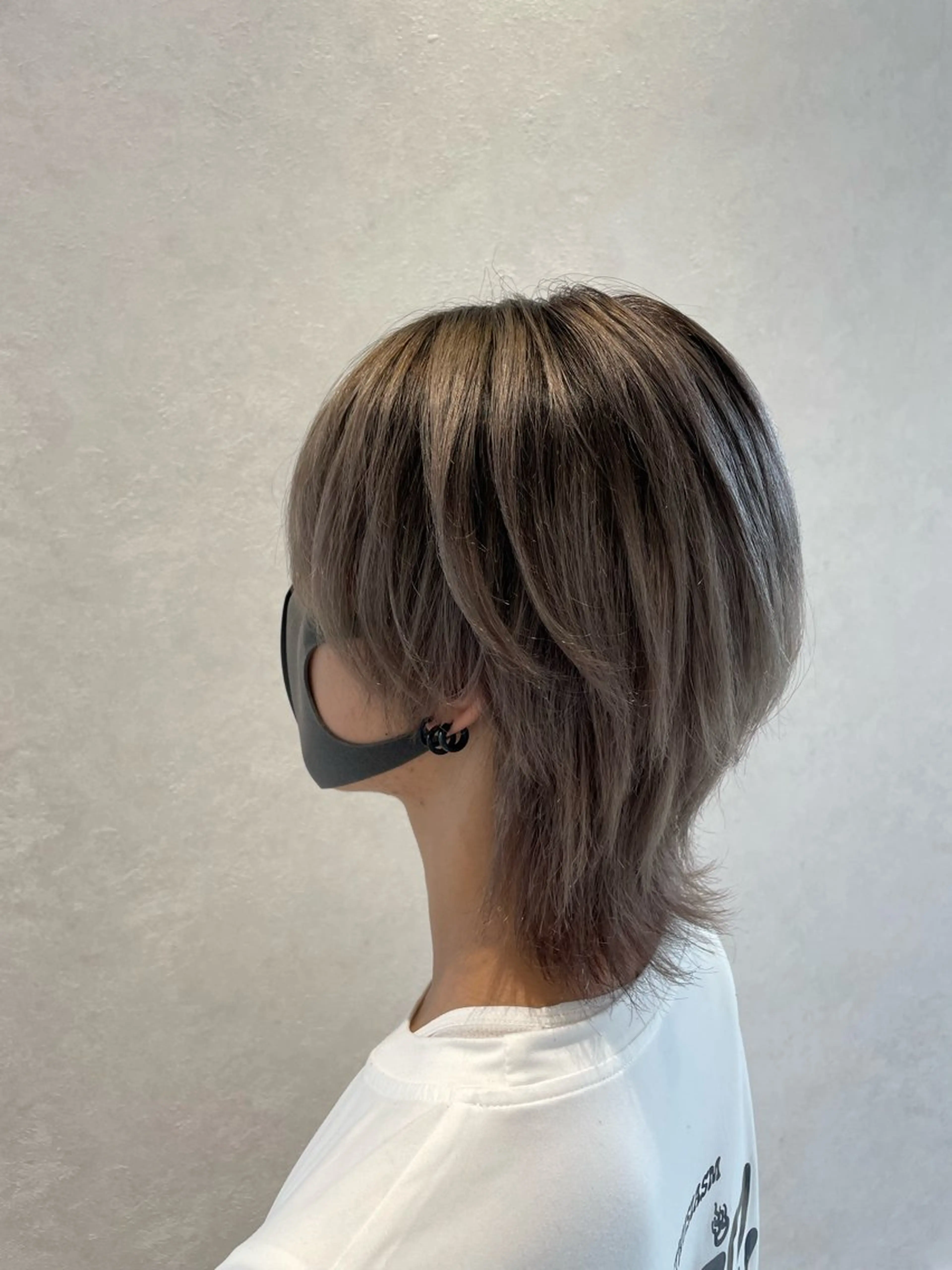 ミディアム 竹田 京人のヘアスタイル