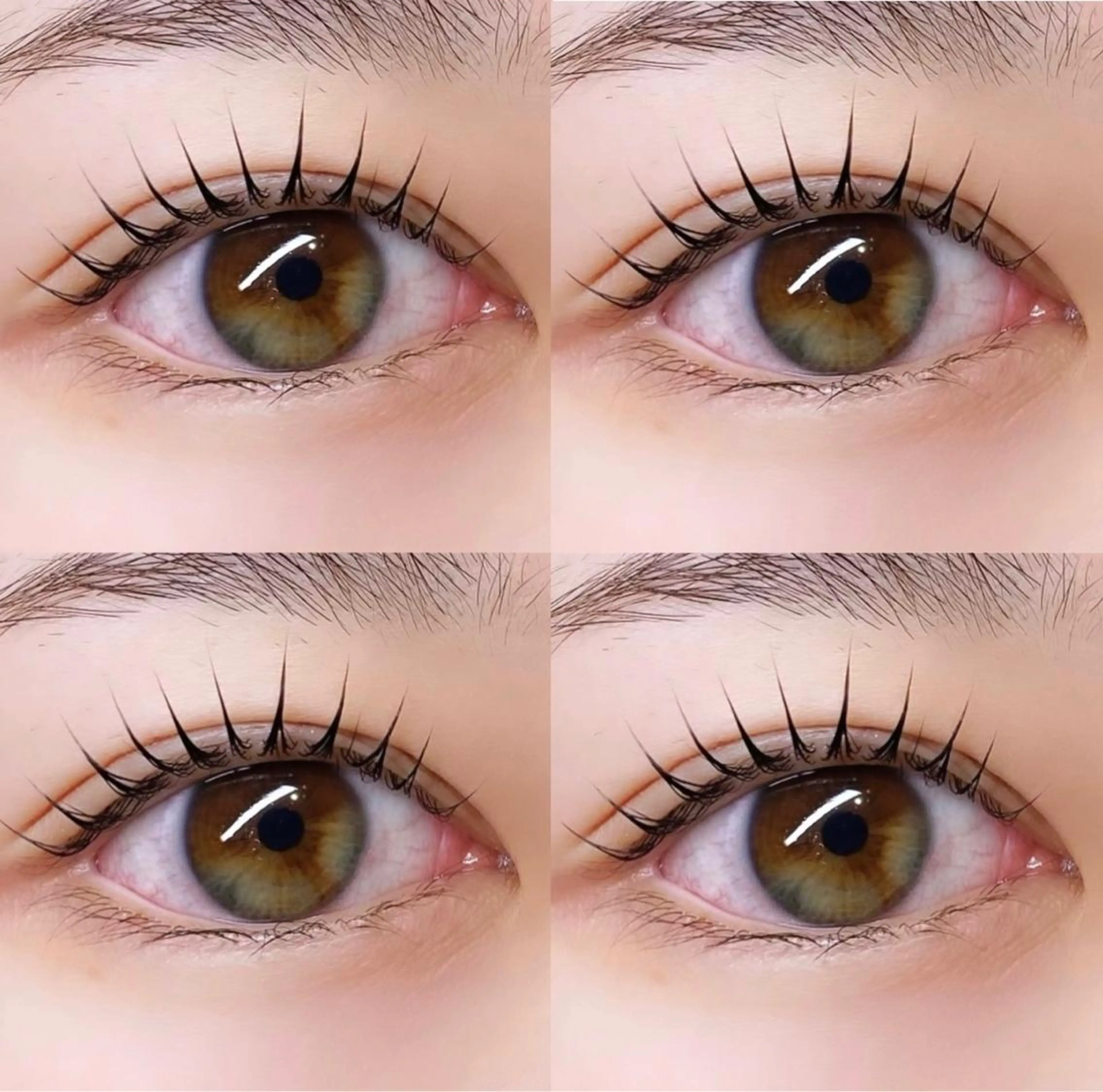 マツエク・マツパ パリジェンヌラッシュリフト Hoshi .のマツエク・マツパデザイン