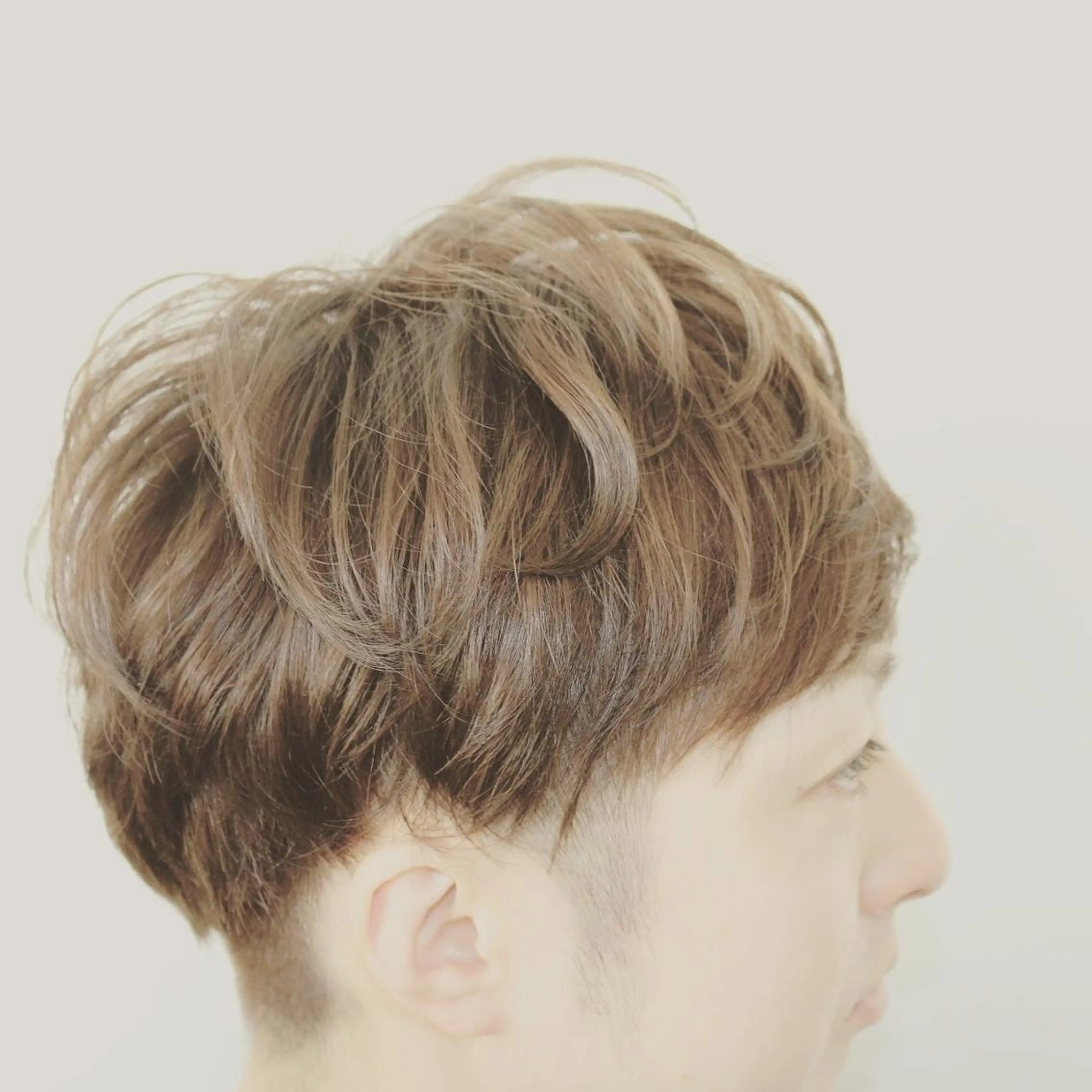 メンズ マッシュ メンズパーマ ツーブロック 落合 優太のヘアスタイル