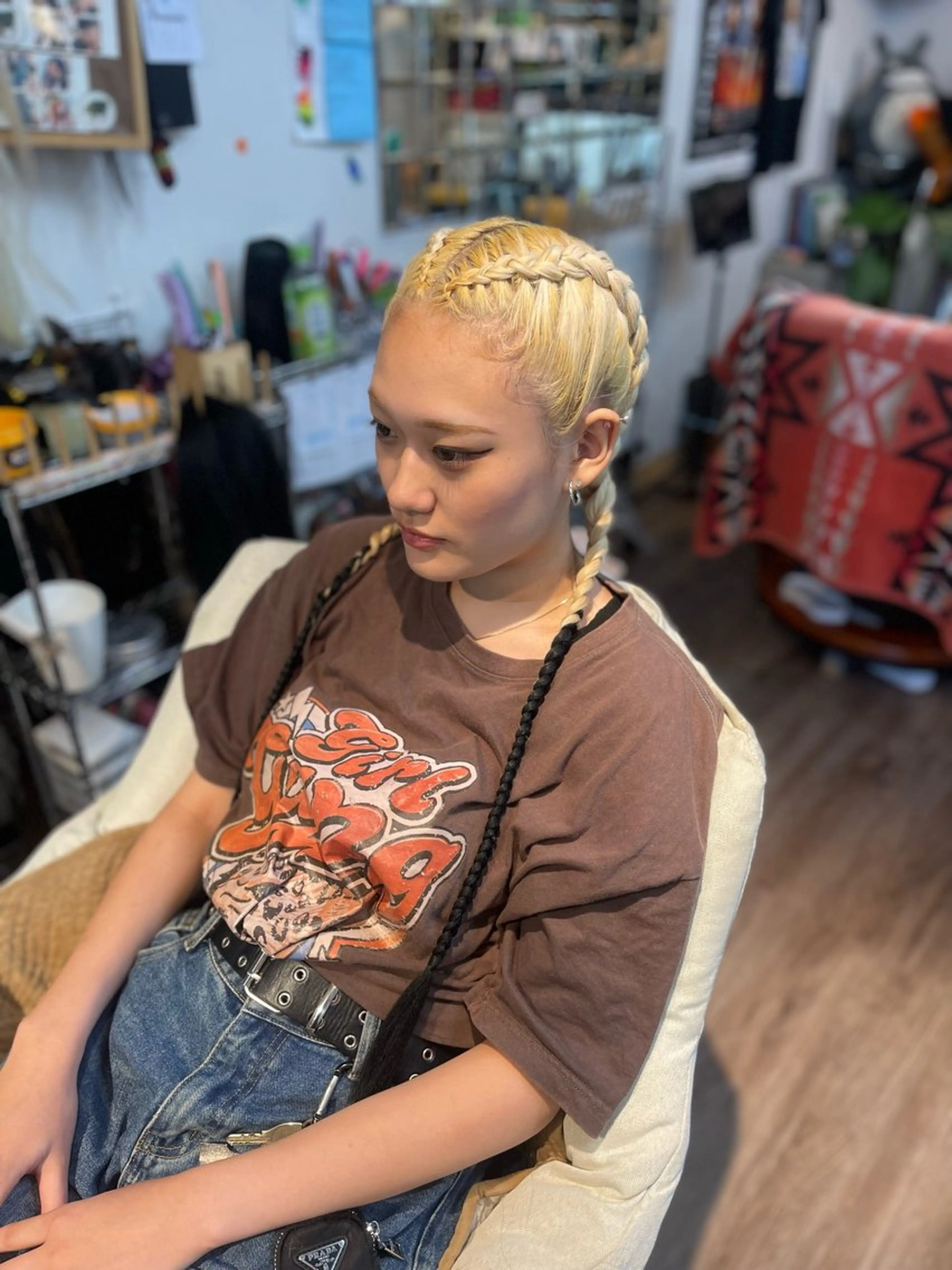 ロング ヘアアレンジ scamp所属・scamp⭐️ さくらのヘアスタイル