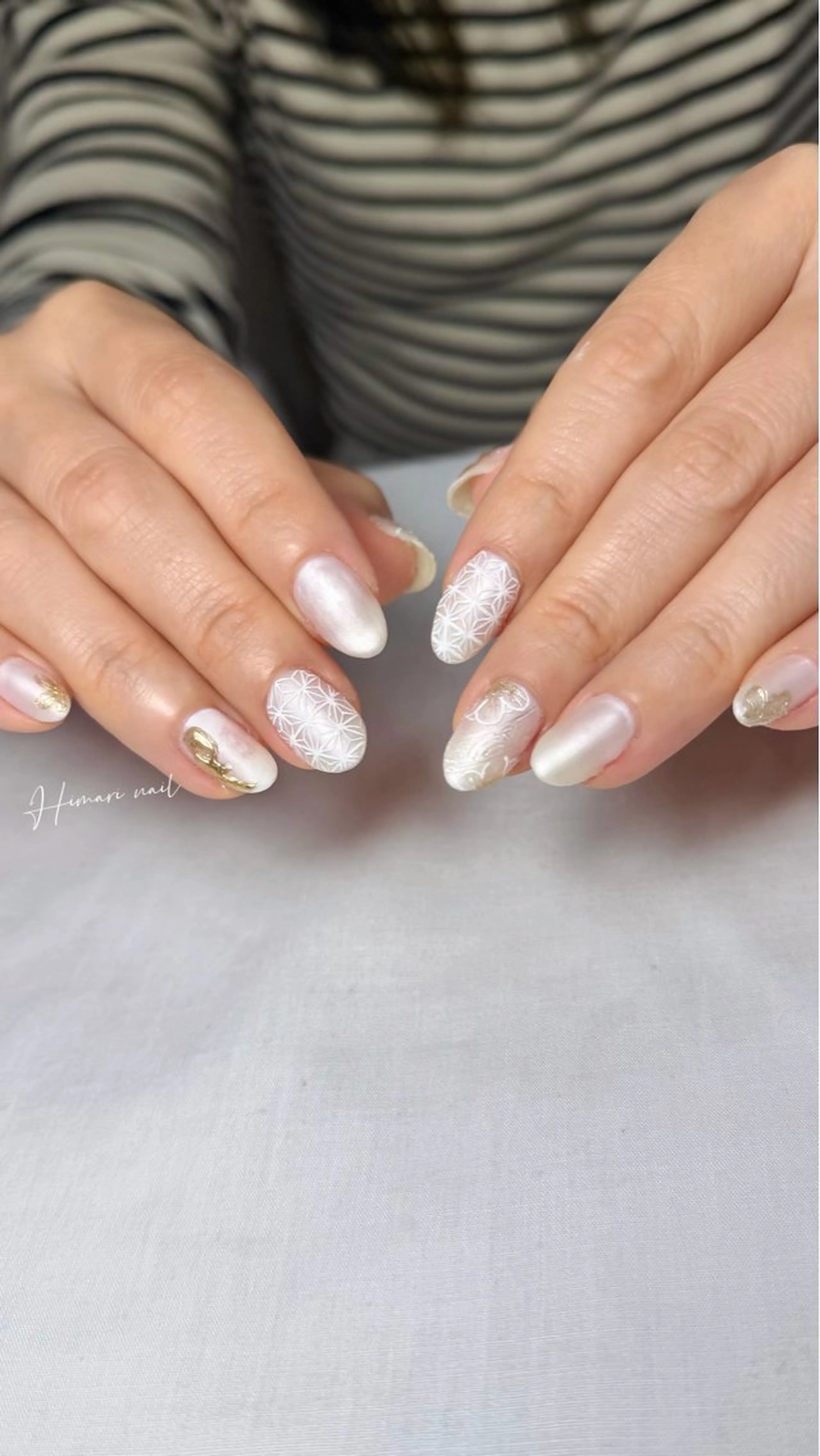 ネイル 持ち込み ハンドネイル Himari Nail Salonのネイルデザイン