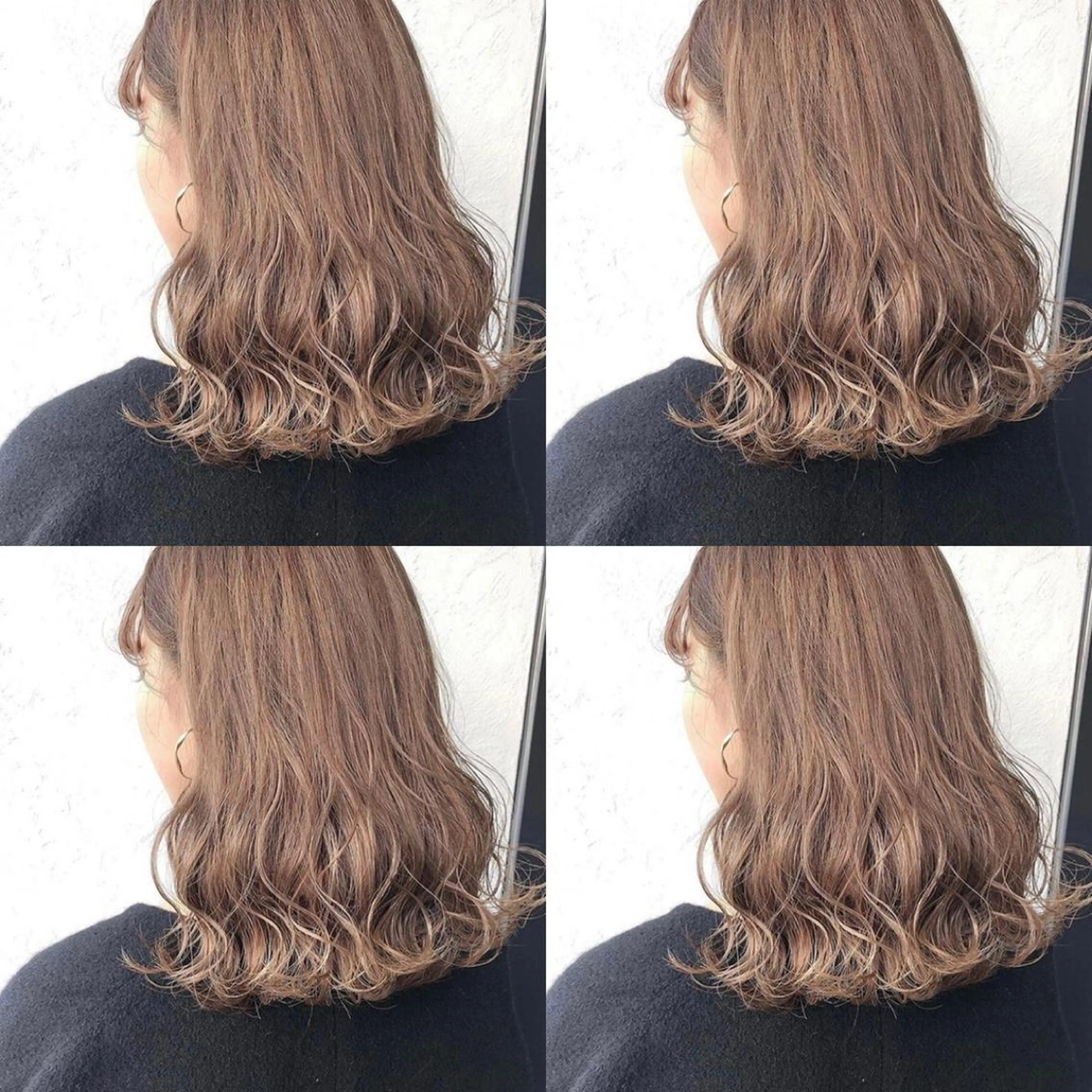 セミロング 亀川蓮 Agu hairのヘアスタイル