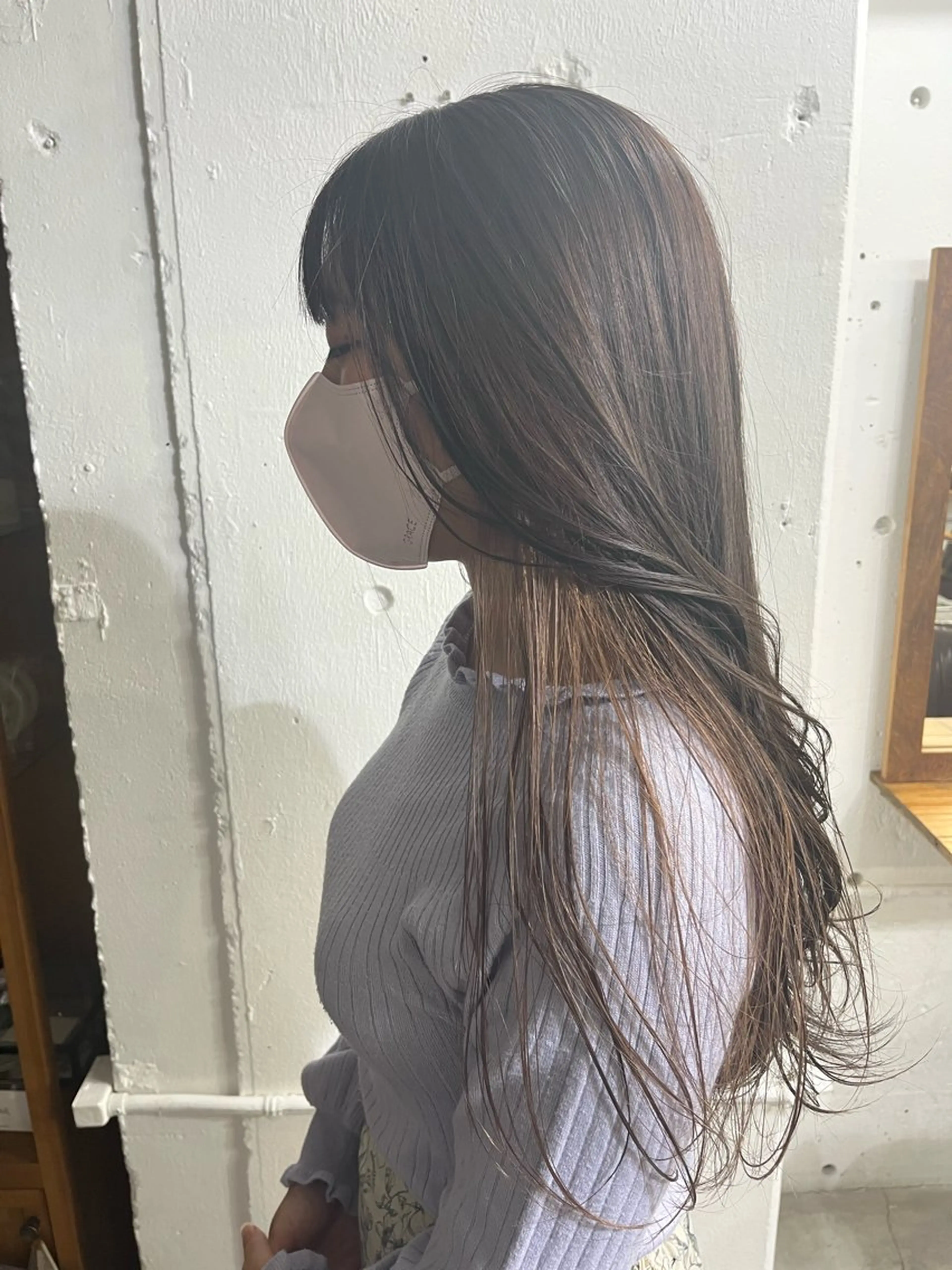 💡全員対象💡《minimo限定価格》ポイントブリーチ(インナーorイヤリングカラー)＋全体カラー🫧✨の写真