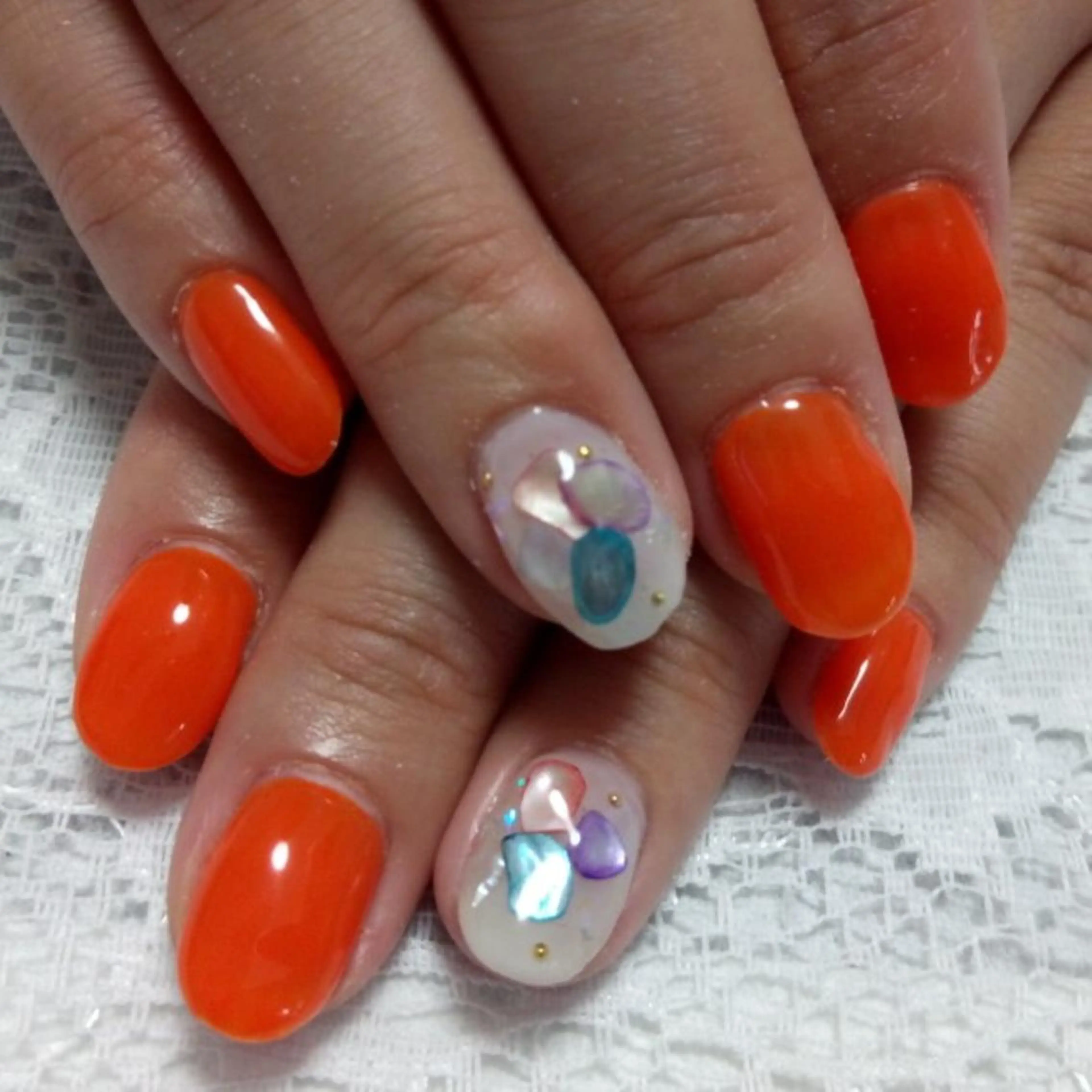 ネイル ストーンネイル NAILS JACのネイルデザイン