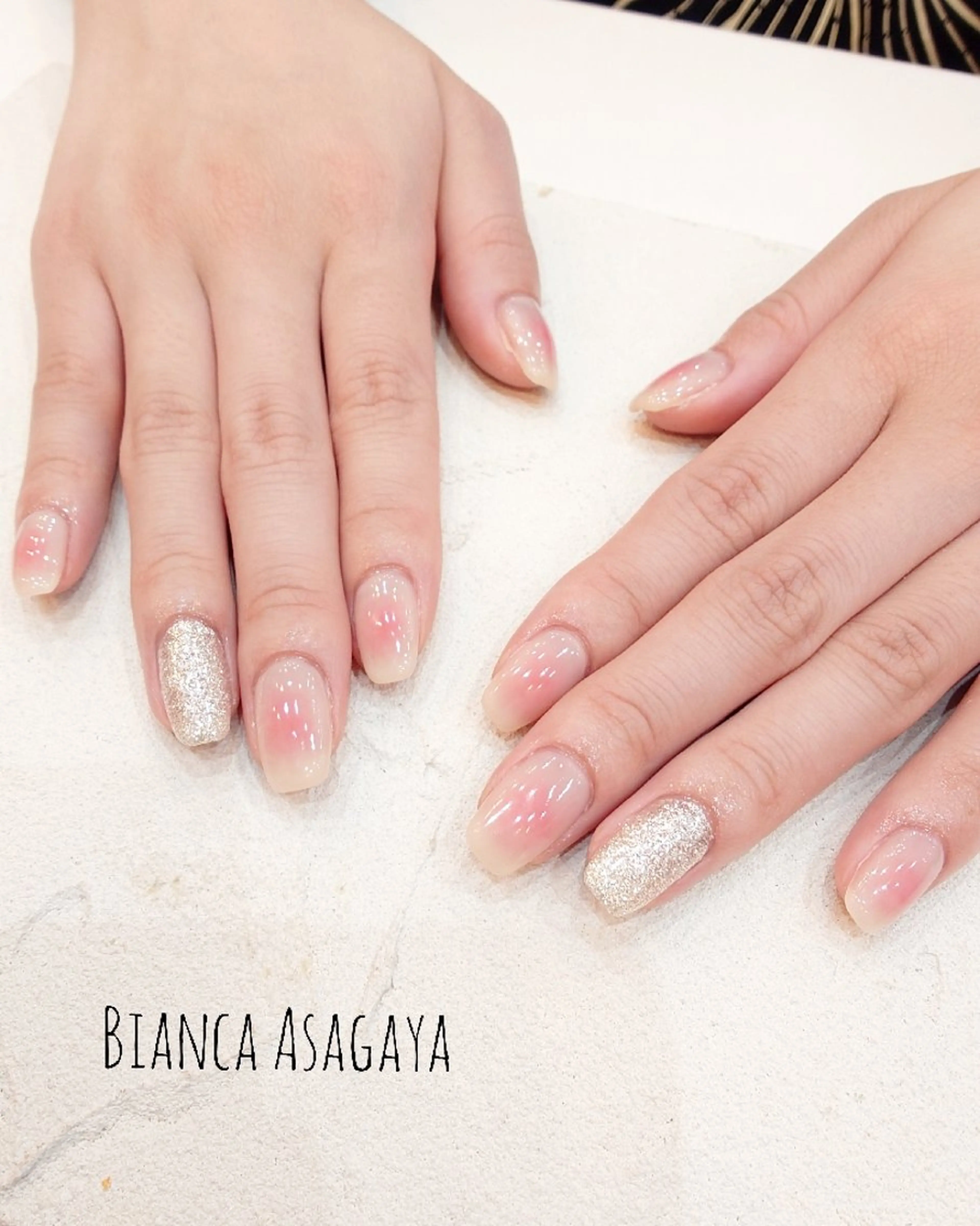 ネイル チークネイル シンプルネイル Bianca TANAKAのネイルデザイン