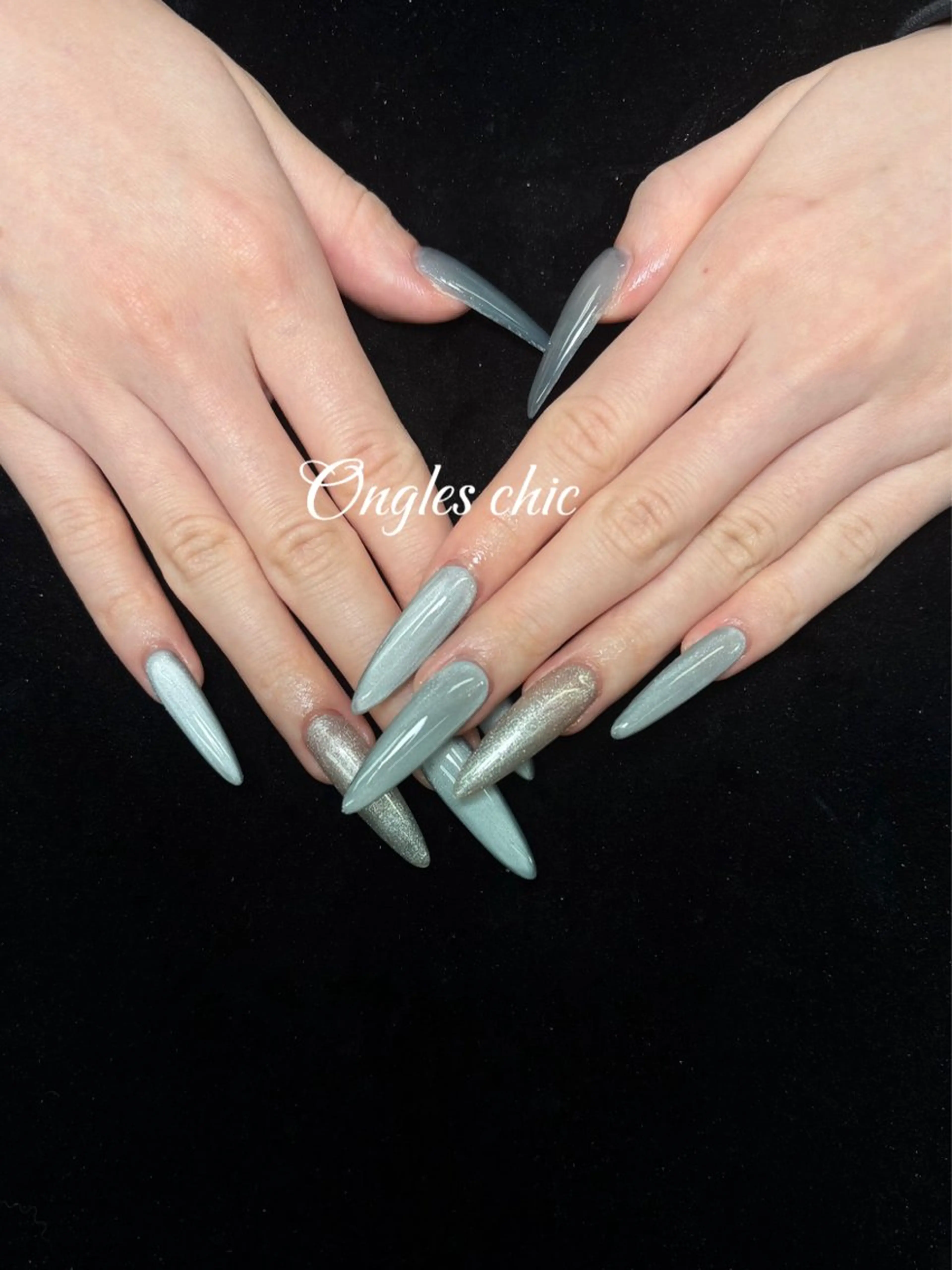 ネイル ハンドネイル ongles chicのネイルデザイン