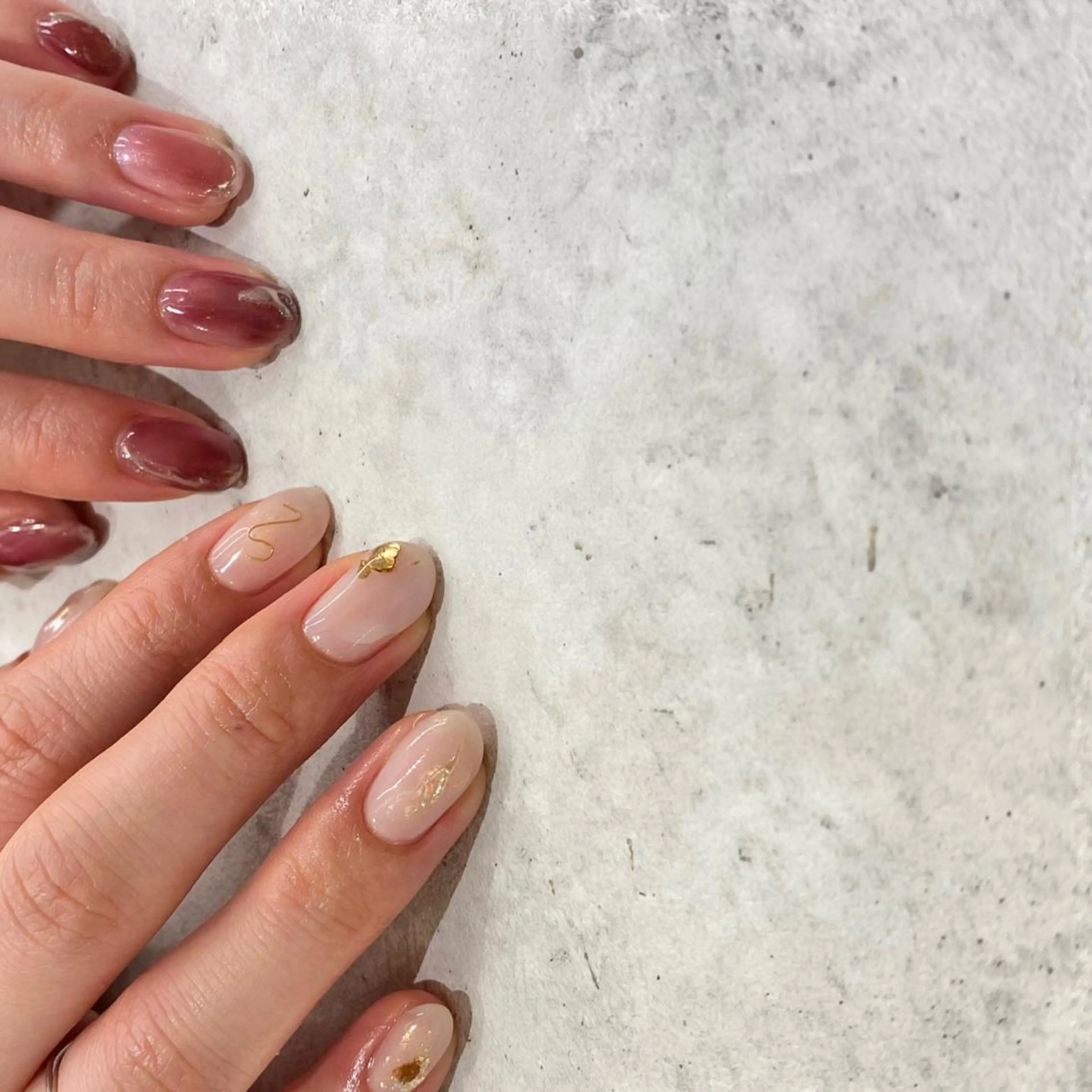 ネイル ハンドネイル Yuriko Omi パラジェル/渋谷のネイルデザイン