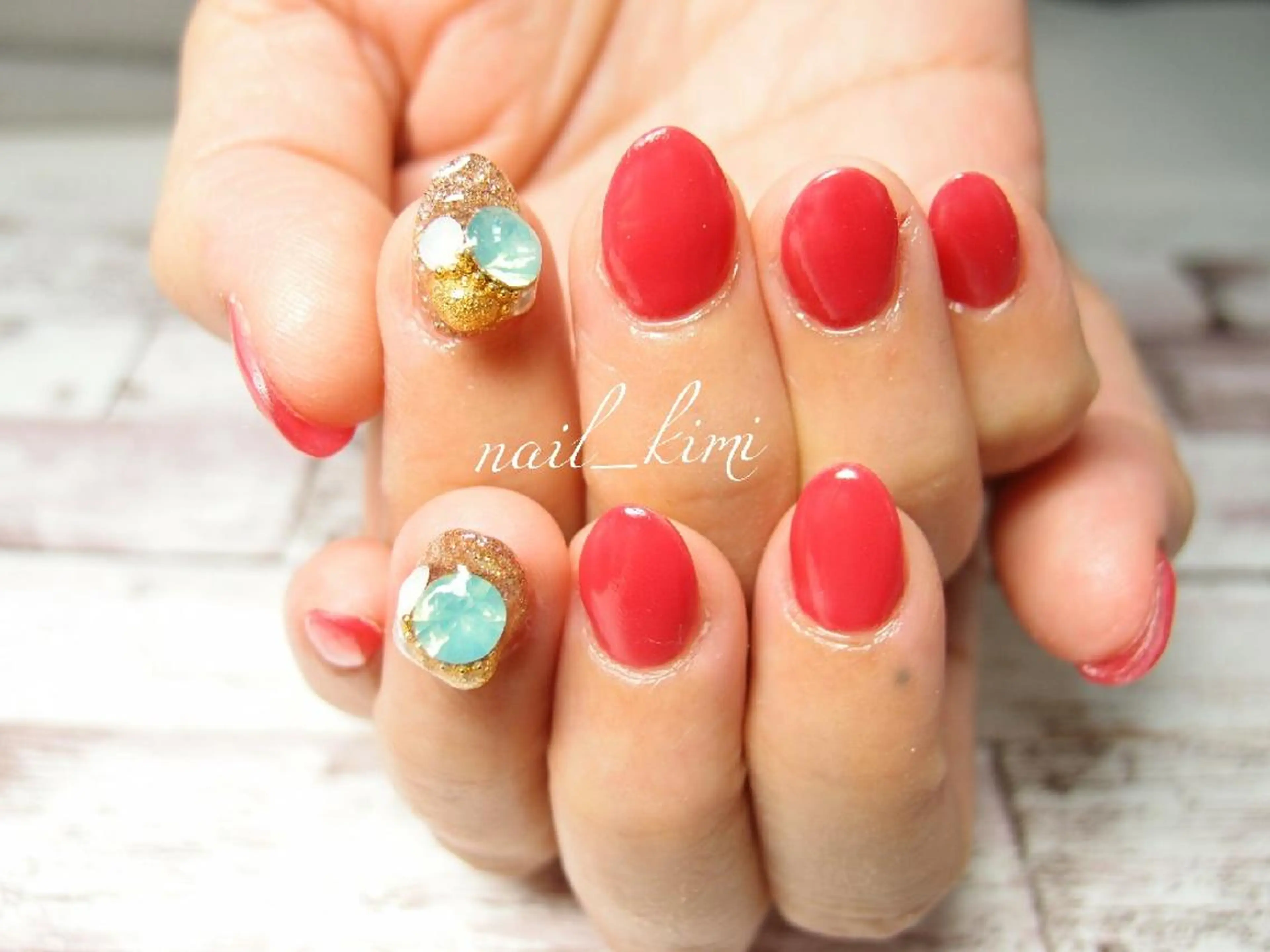 ネイル ワンカラーネイル ETHOSENSE. kimikaのネイルデザイン