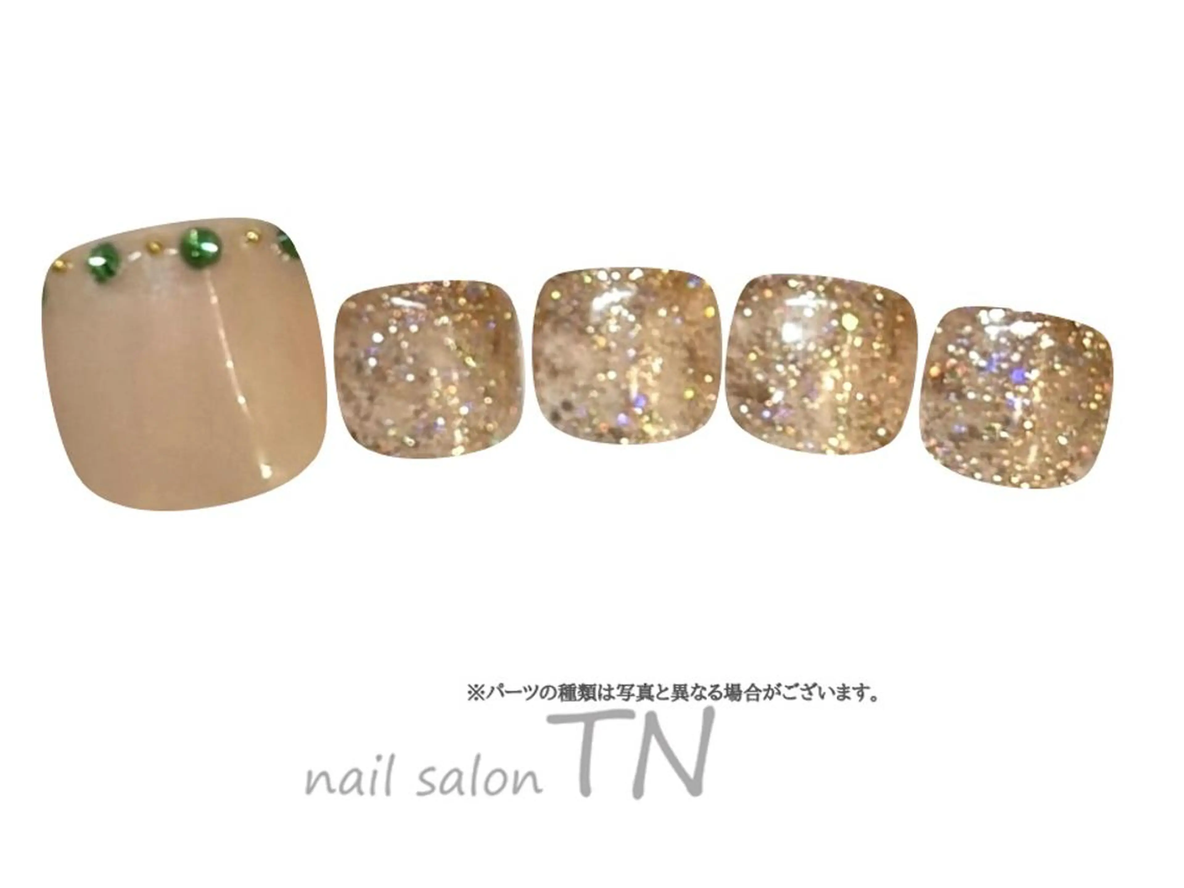 ネイル フットネイル 矢川 まどかのネイルデザイン