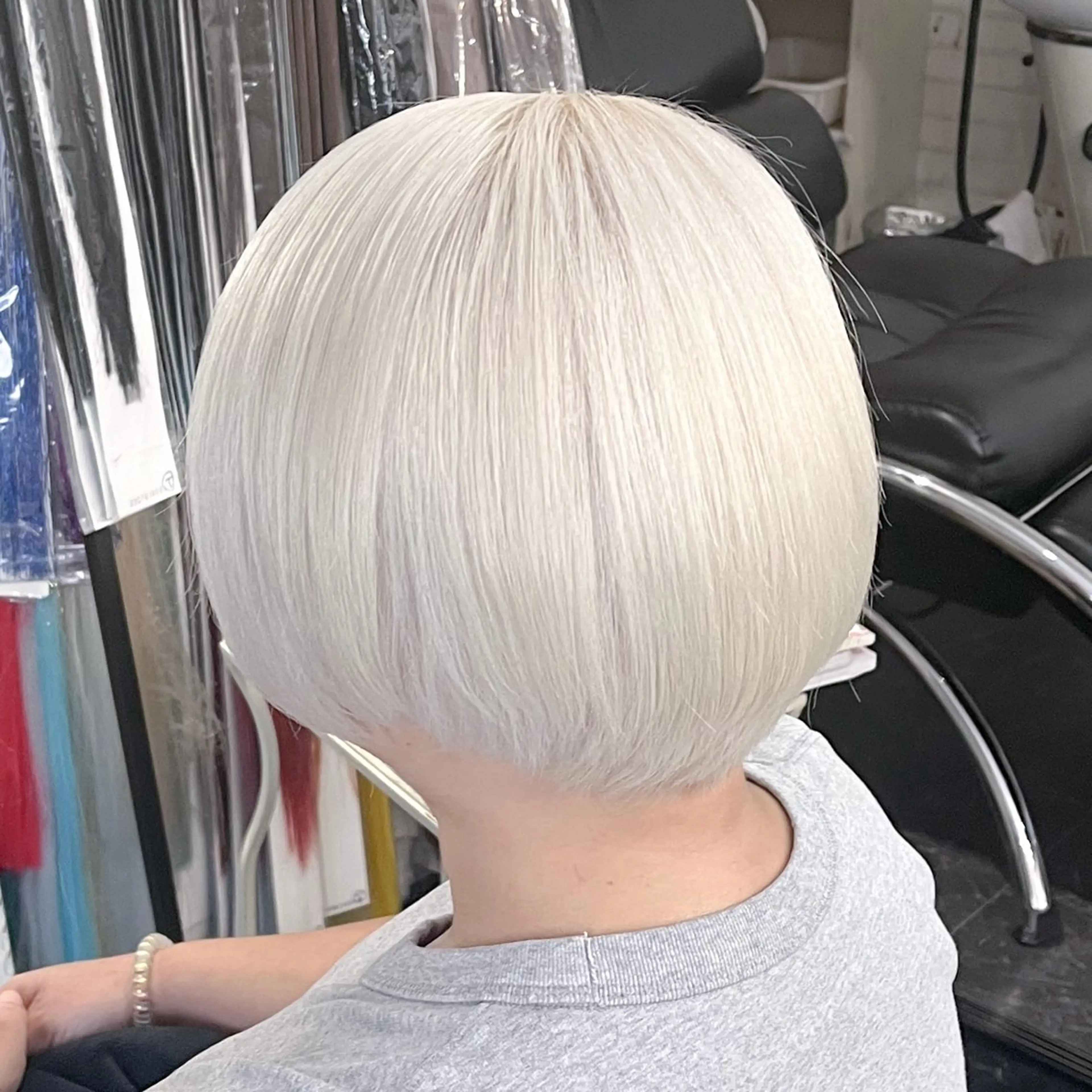 ショート カラー ブリーチ ケアブリーチ トリートメント ヘアカラー トリートメント Kimura Shinyaのヘアスタイル