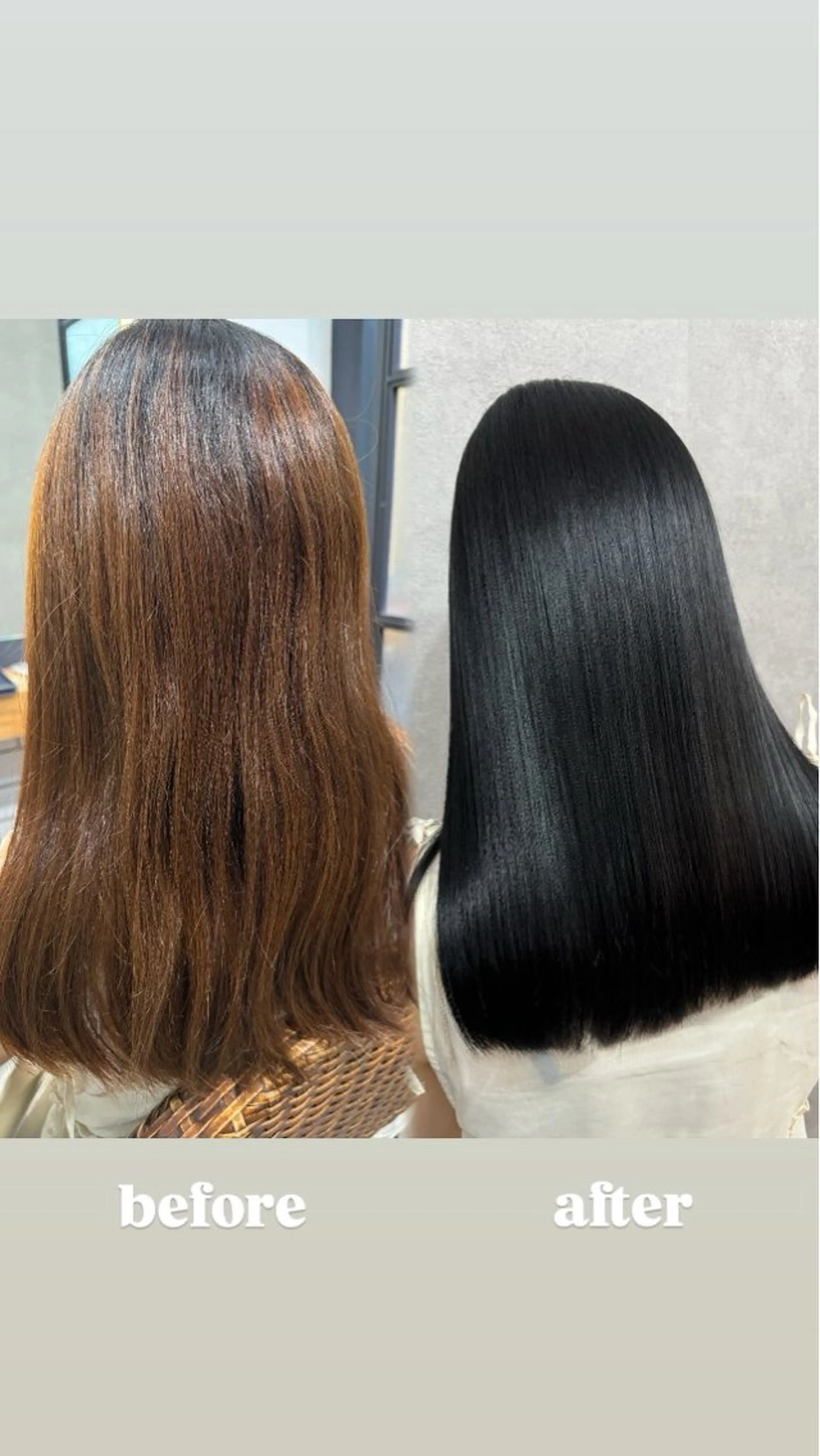 セミロング カラー カット ヘアカラー トリートメント ［パサつき改善］＊ 髪質改善ケアサロン＊のヘアスタイル