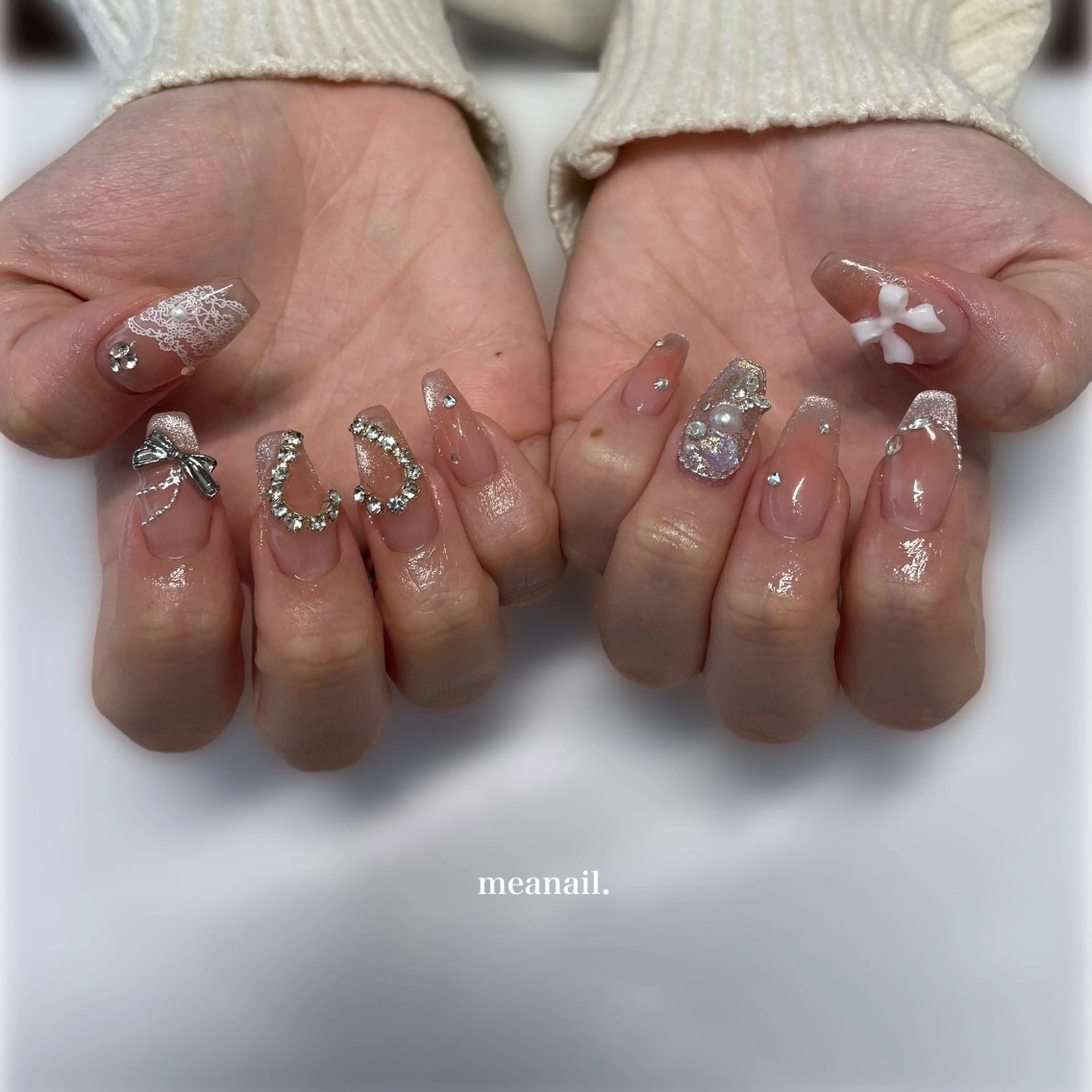 ネイル ワンホンネイル mea nail メアネイルのネイルデザイン