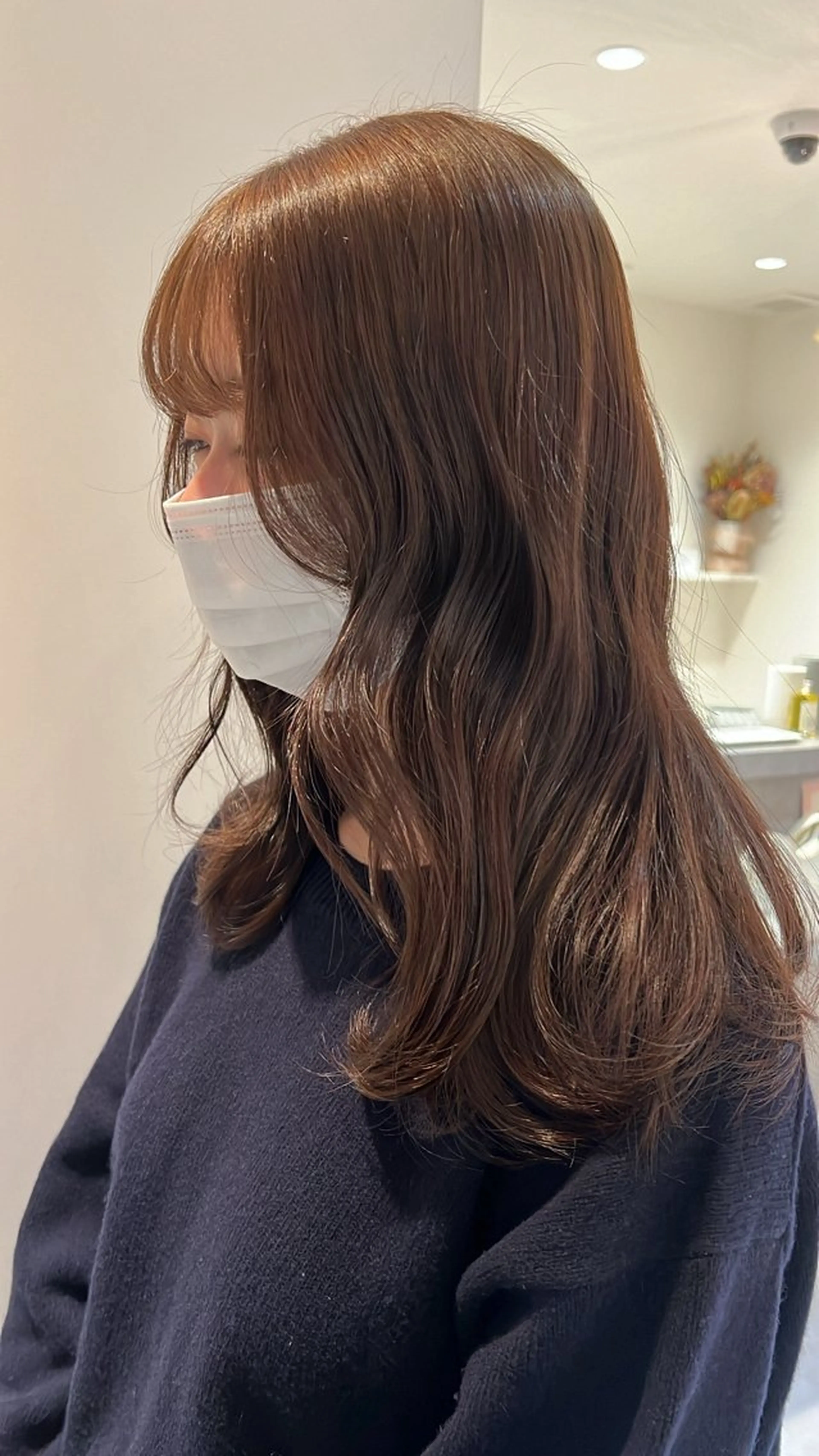 セミロング カラー すみか / カットモデル募集のヘアスタイル