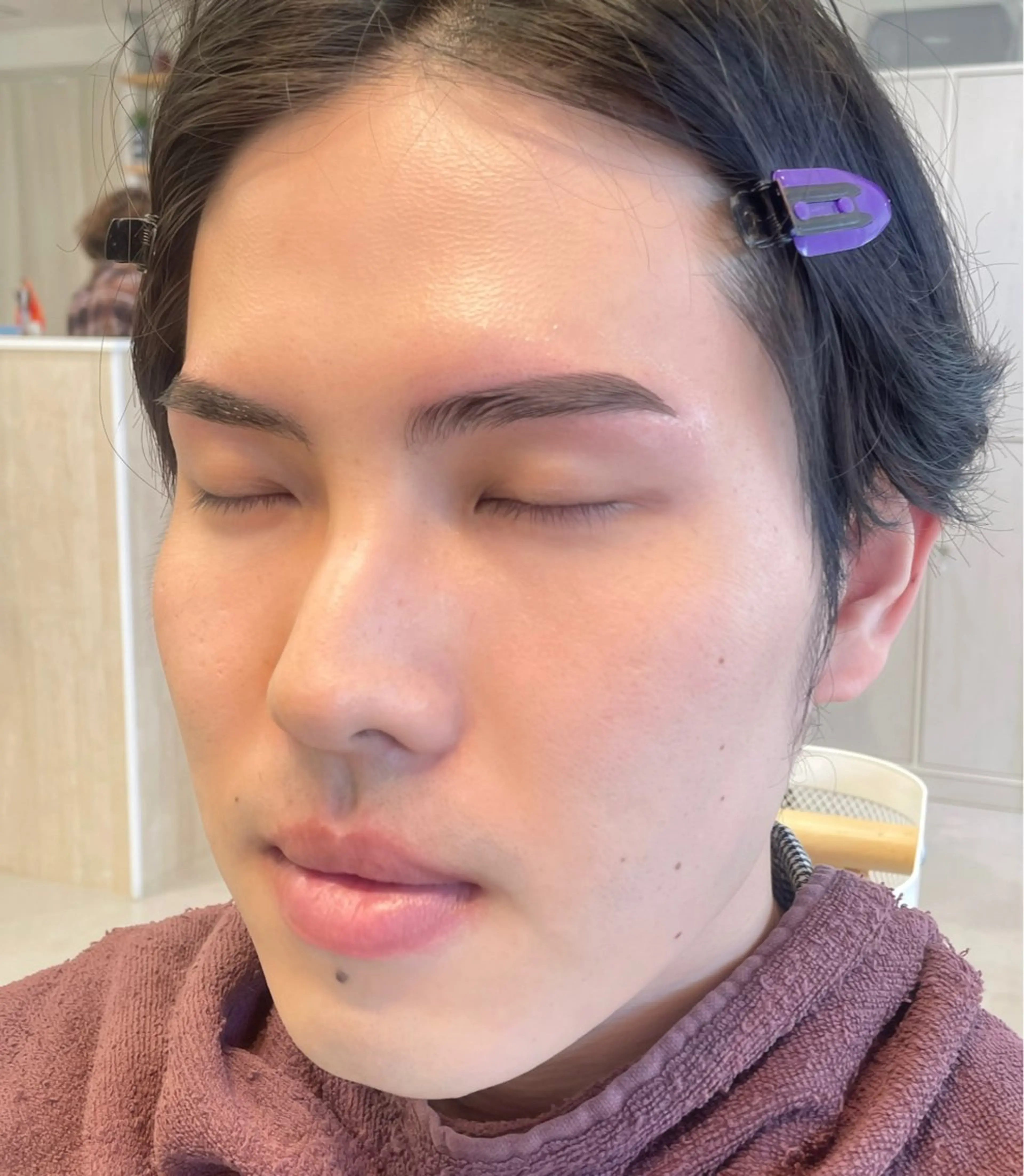 かずや🍀/髪質改善 /艶髪カラー/眉毛のヘアスタイル