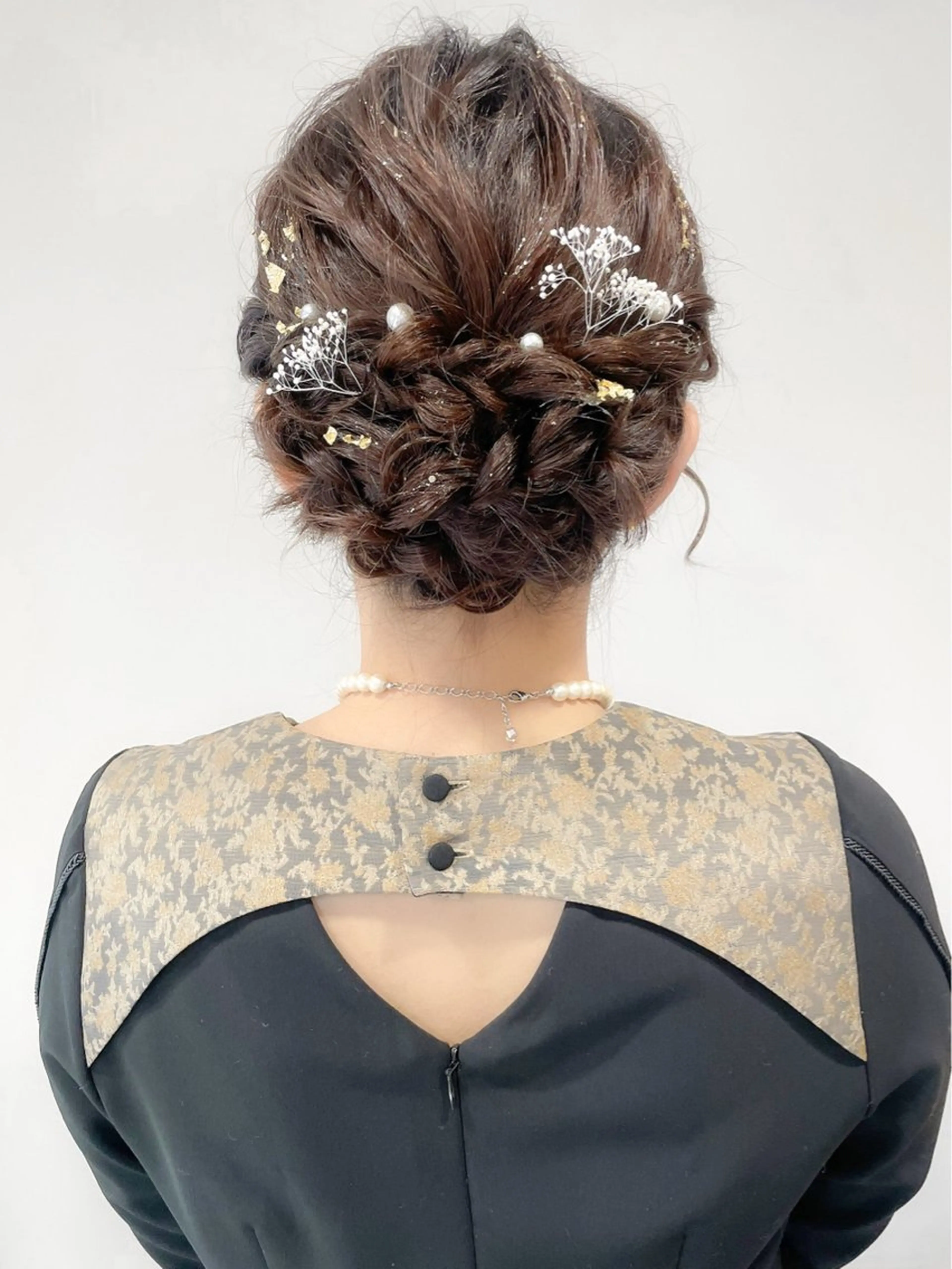 ヘアアレンジ ボブ ヘアセット ミディアム/顔周り/ ベージュ🌼mayuのヘアスタイル