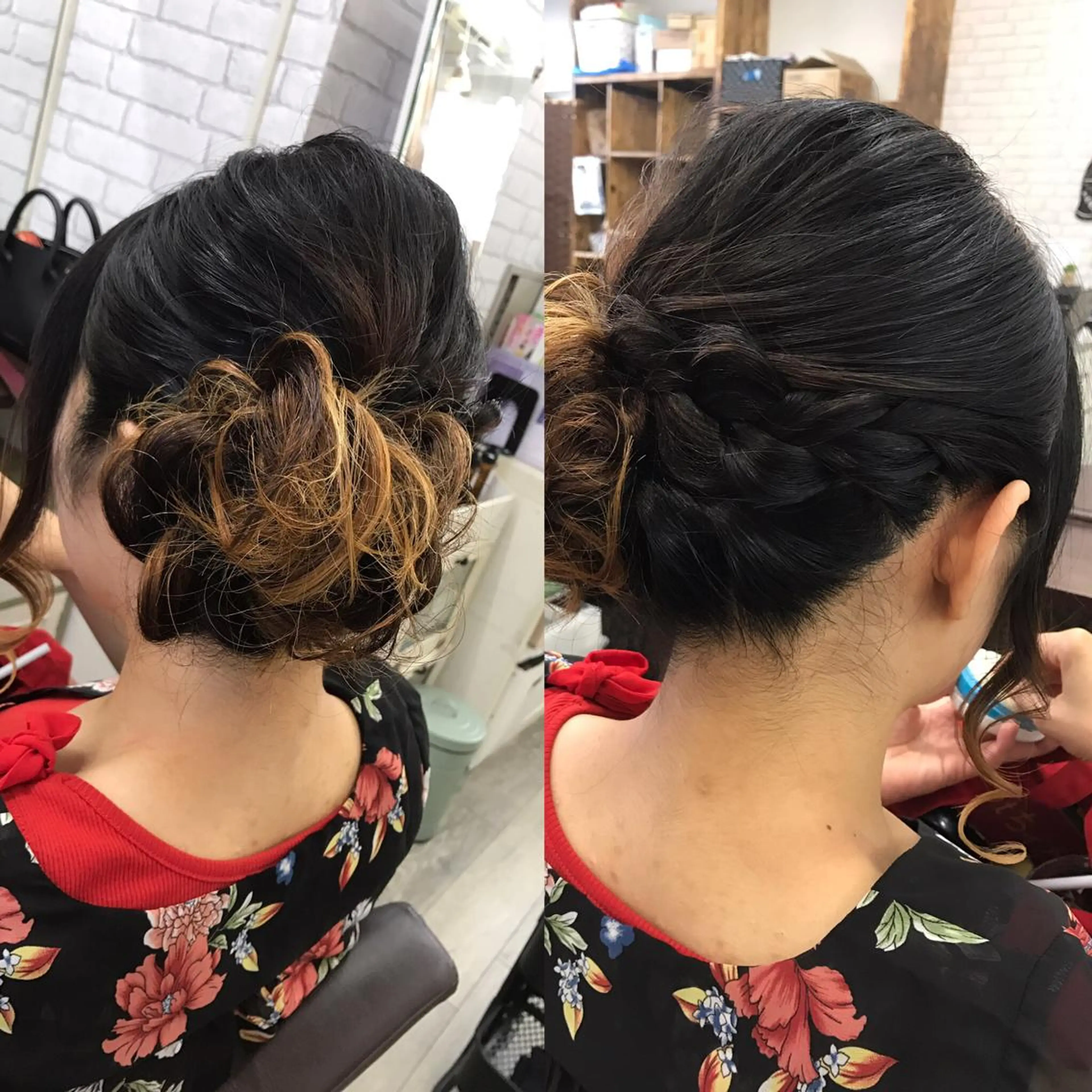 セミロング ヘアアレンジ 大賀 海夕の眉毛・アイブロウイメージ