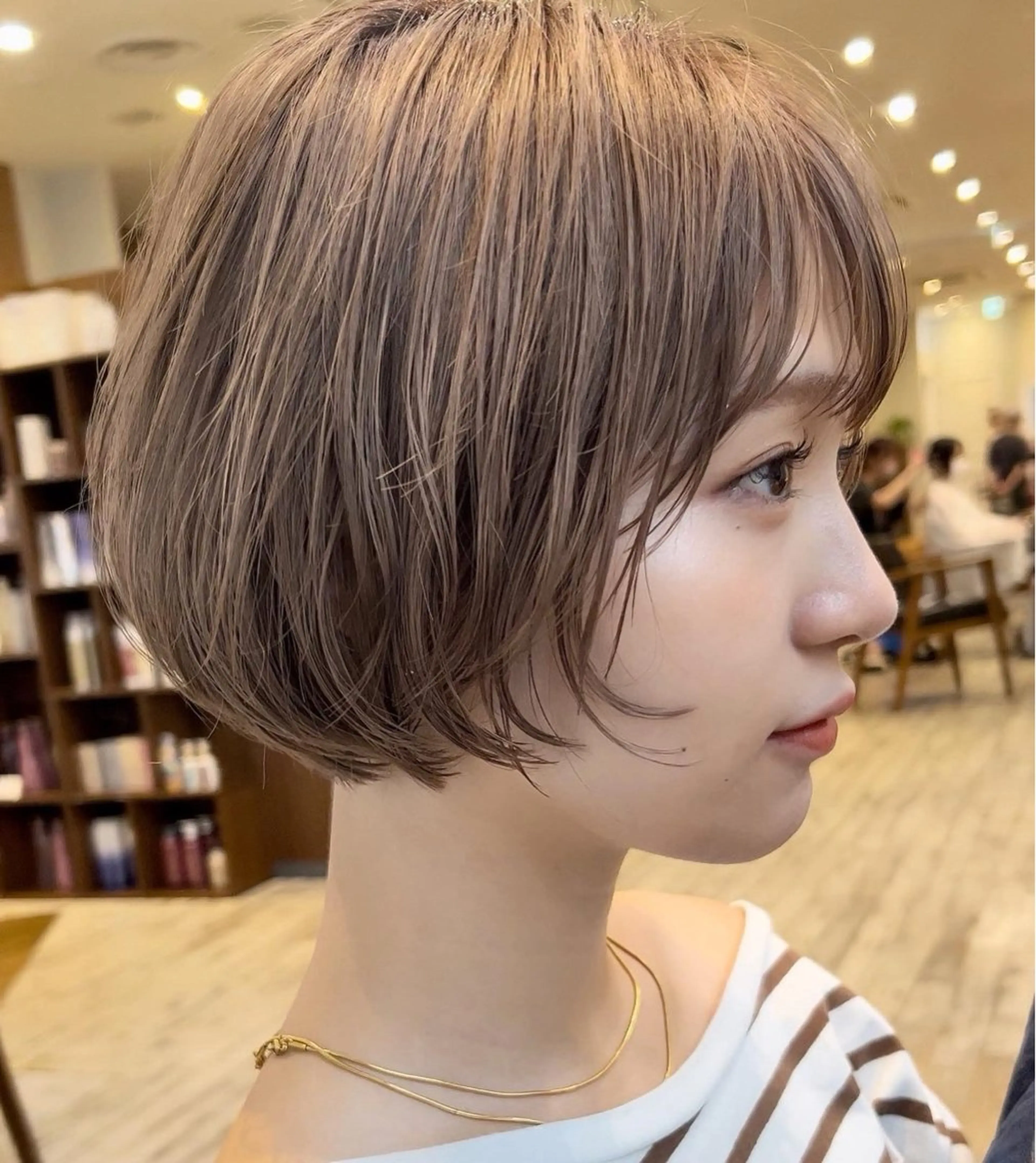 ショート 羽田 ひろむのヘアスタイル