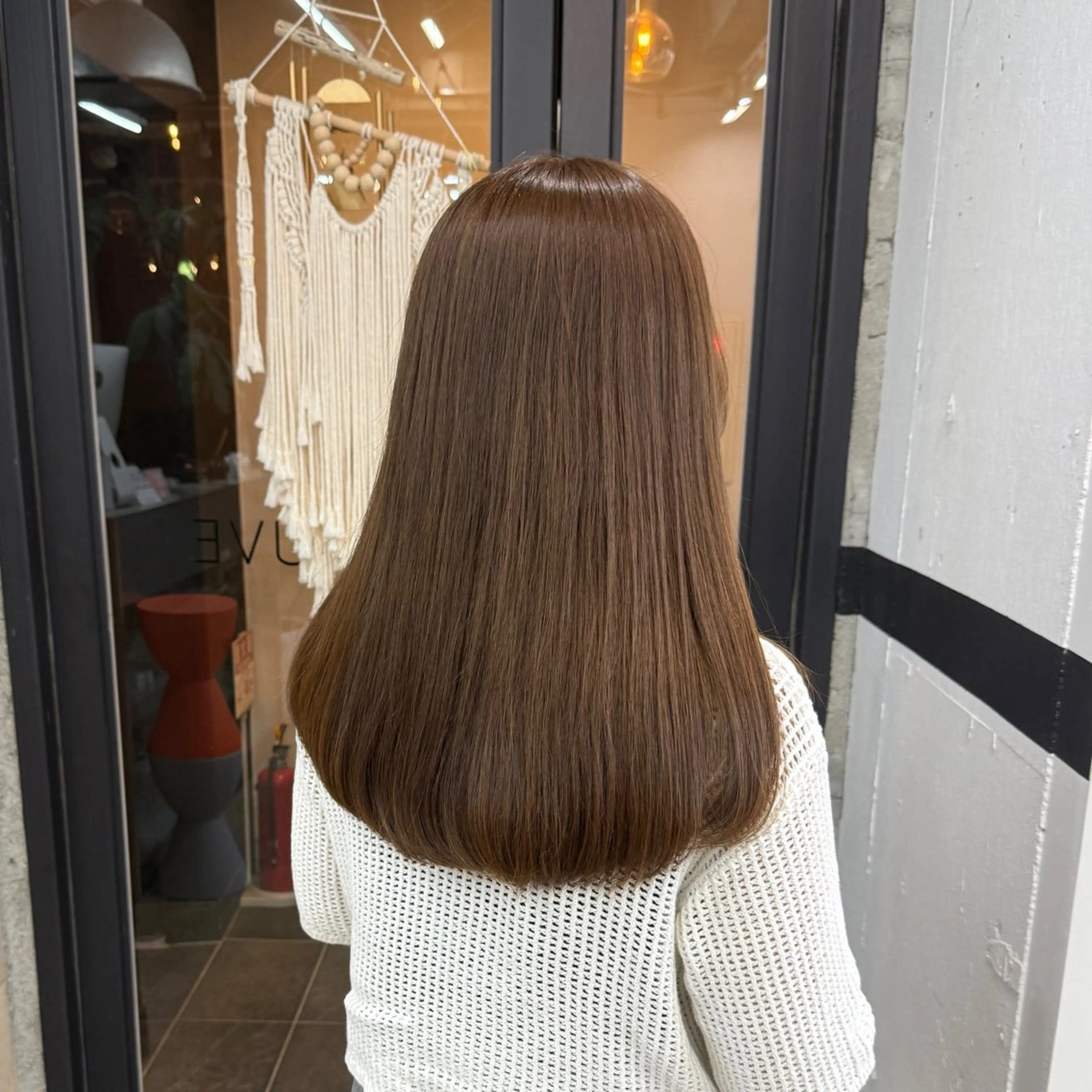 ロング ヘアカラー トリートメント あい あやみのヘアスタイル