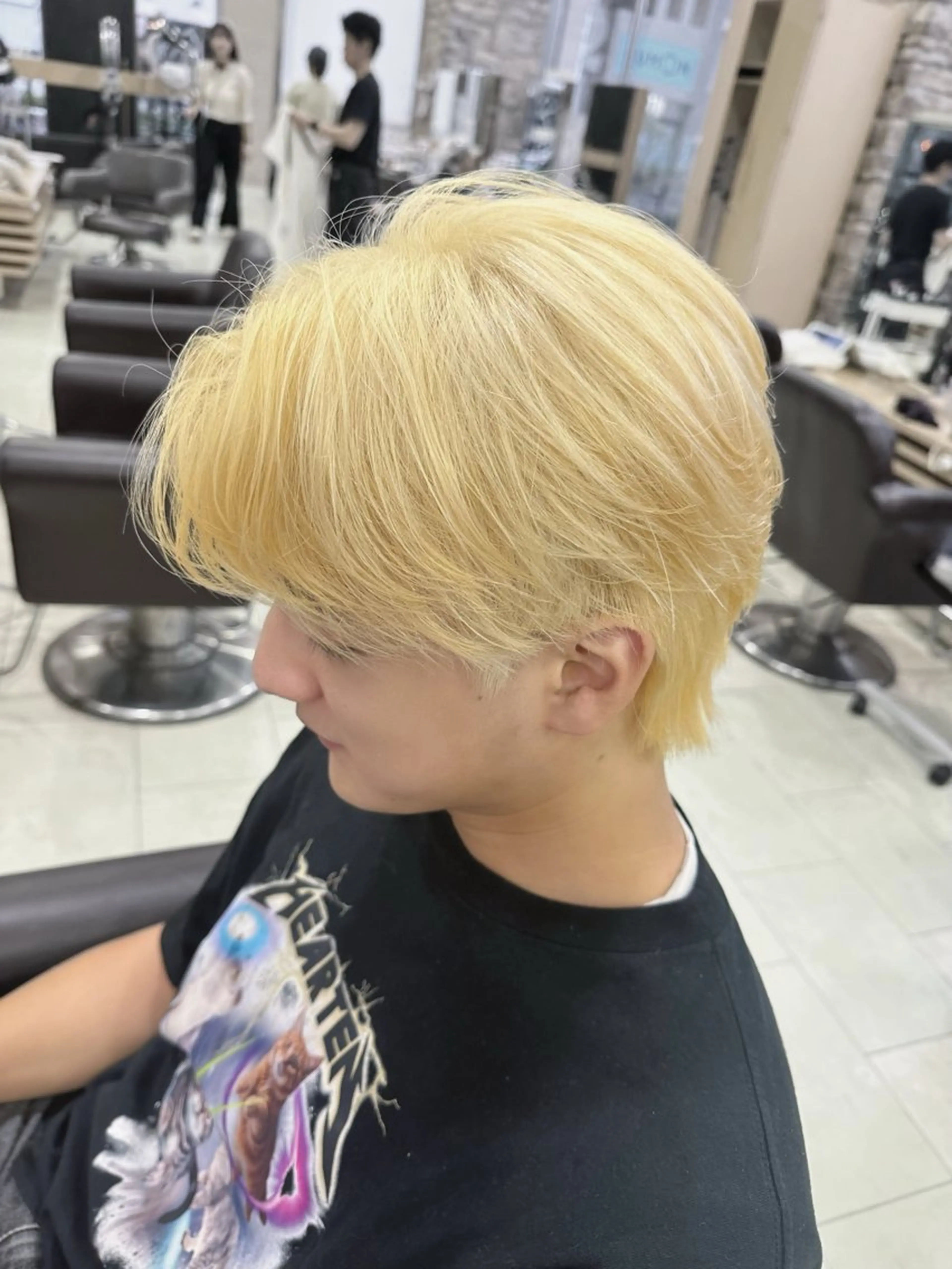 メンズ ヘアカラー トリートメント ヘッドスパ ヘアセット 🫧カット/パーマ /ネイル/かりん🫧のヘアスタイル