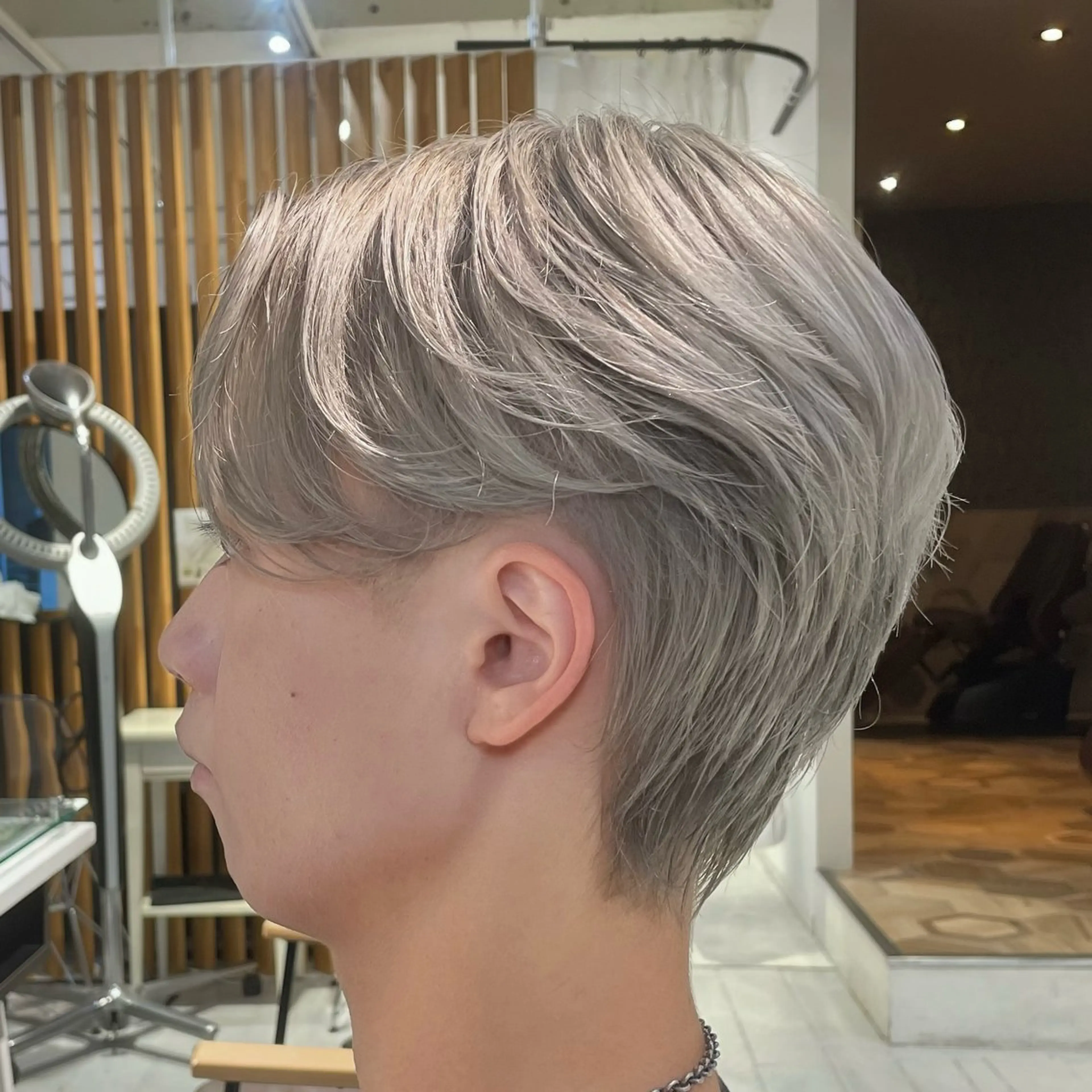 ショート パーマ メンズ カット パーマ メンズカット/ニュア ンスパーマkaitoのヘアスタイル