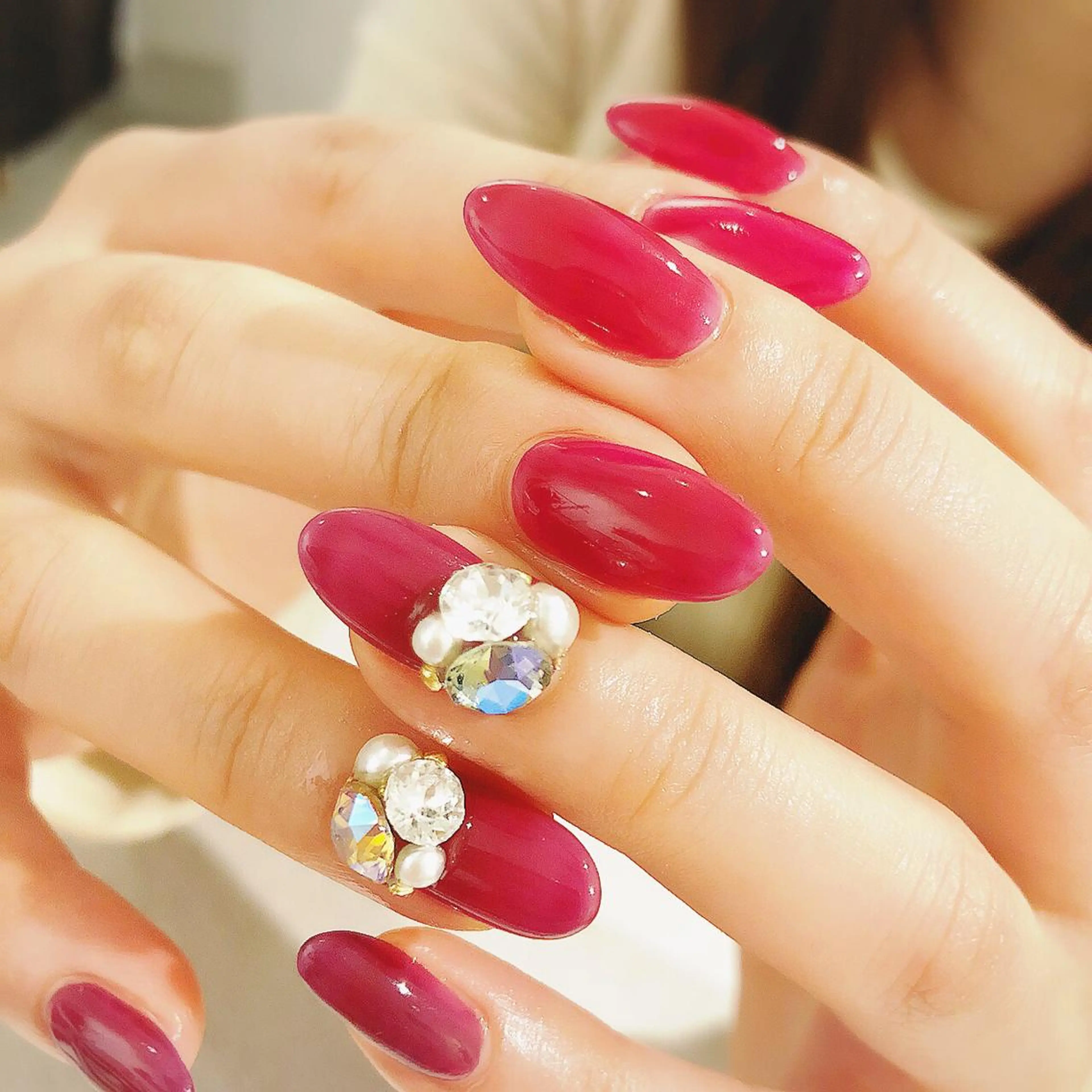 ロング ネイル ハーリッチnail HeaRichのネイルデザイン