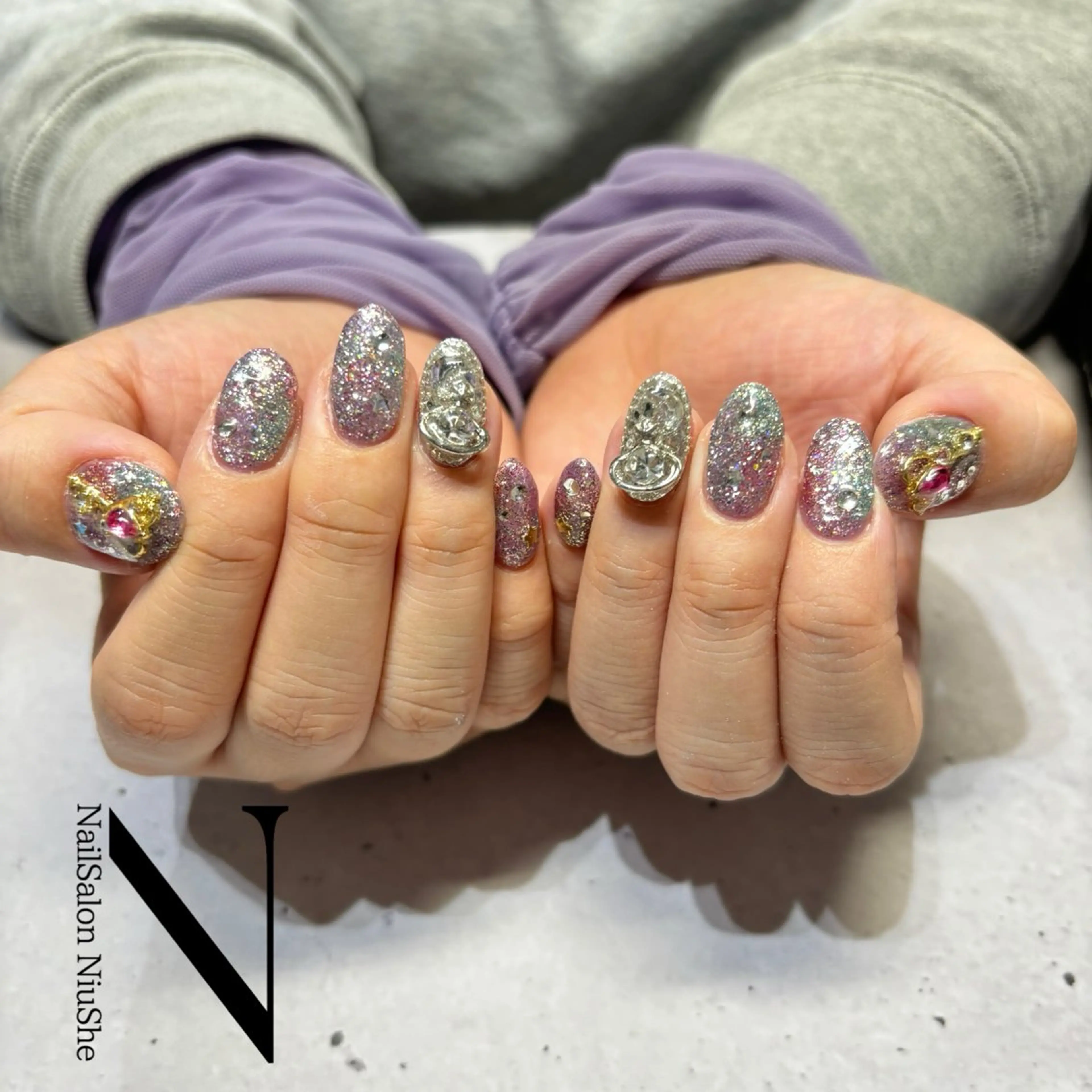 ネイル ハンドネイル NiuShe SERIのネイルデザイン