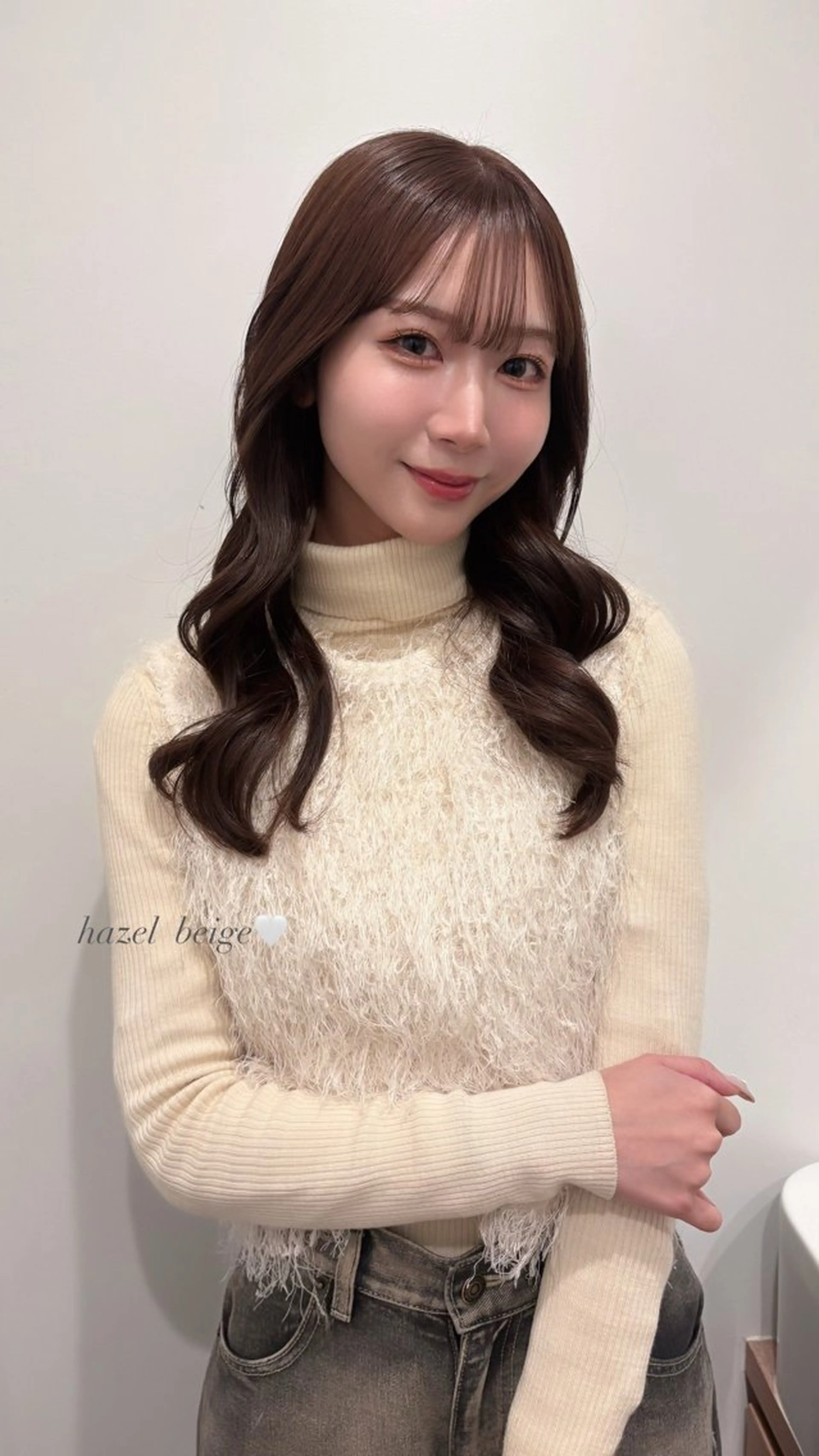 ロング カット ヘアカラー トリートメント Laff所属・新宿/ボブ/レイヤー 縮毛矯正/SACHIのヘアスタイル