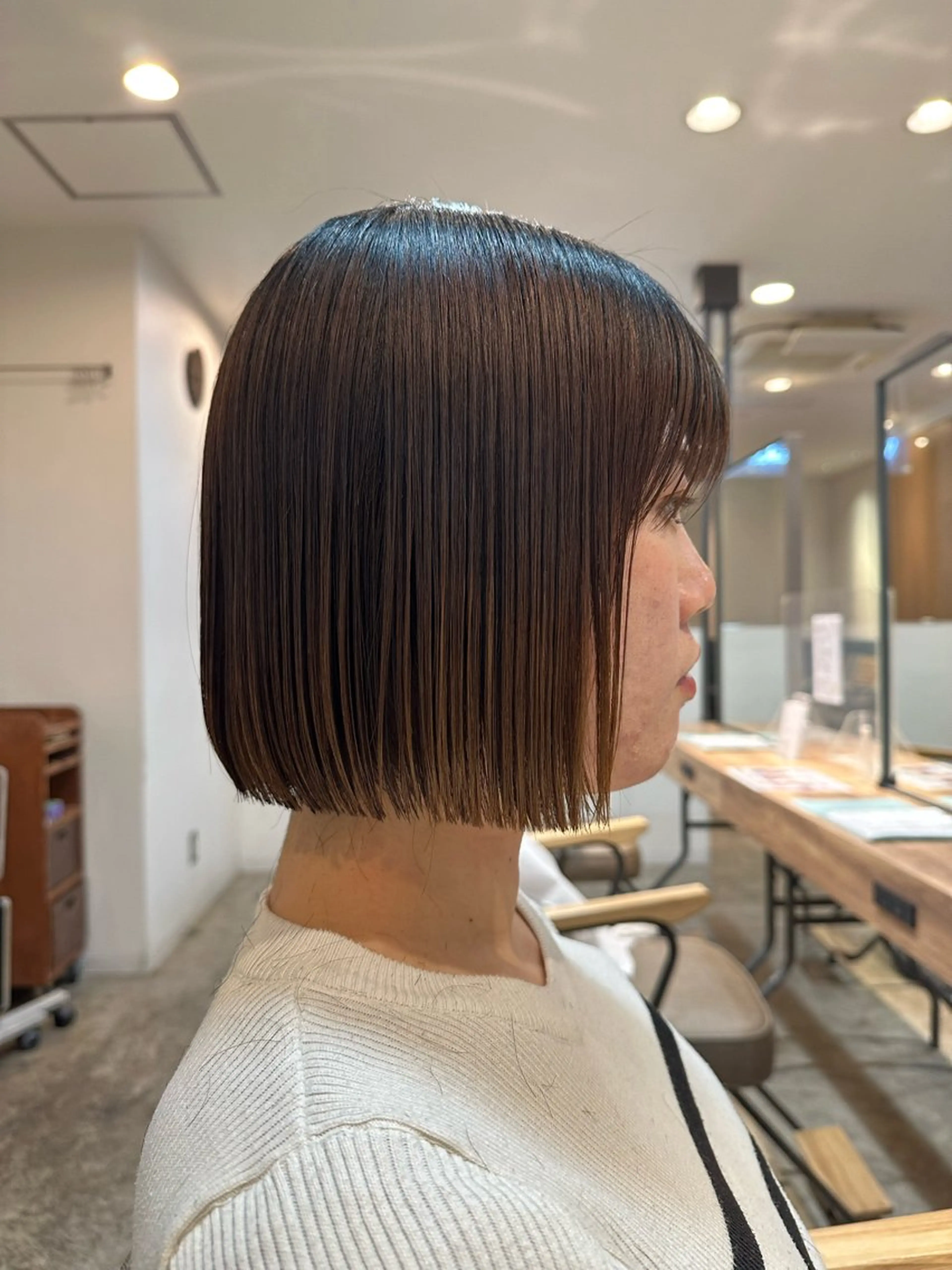 ミディアム ボブ ボブ特化美容師 /荒井悠葵のヘアスタイル