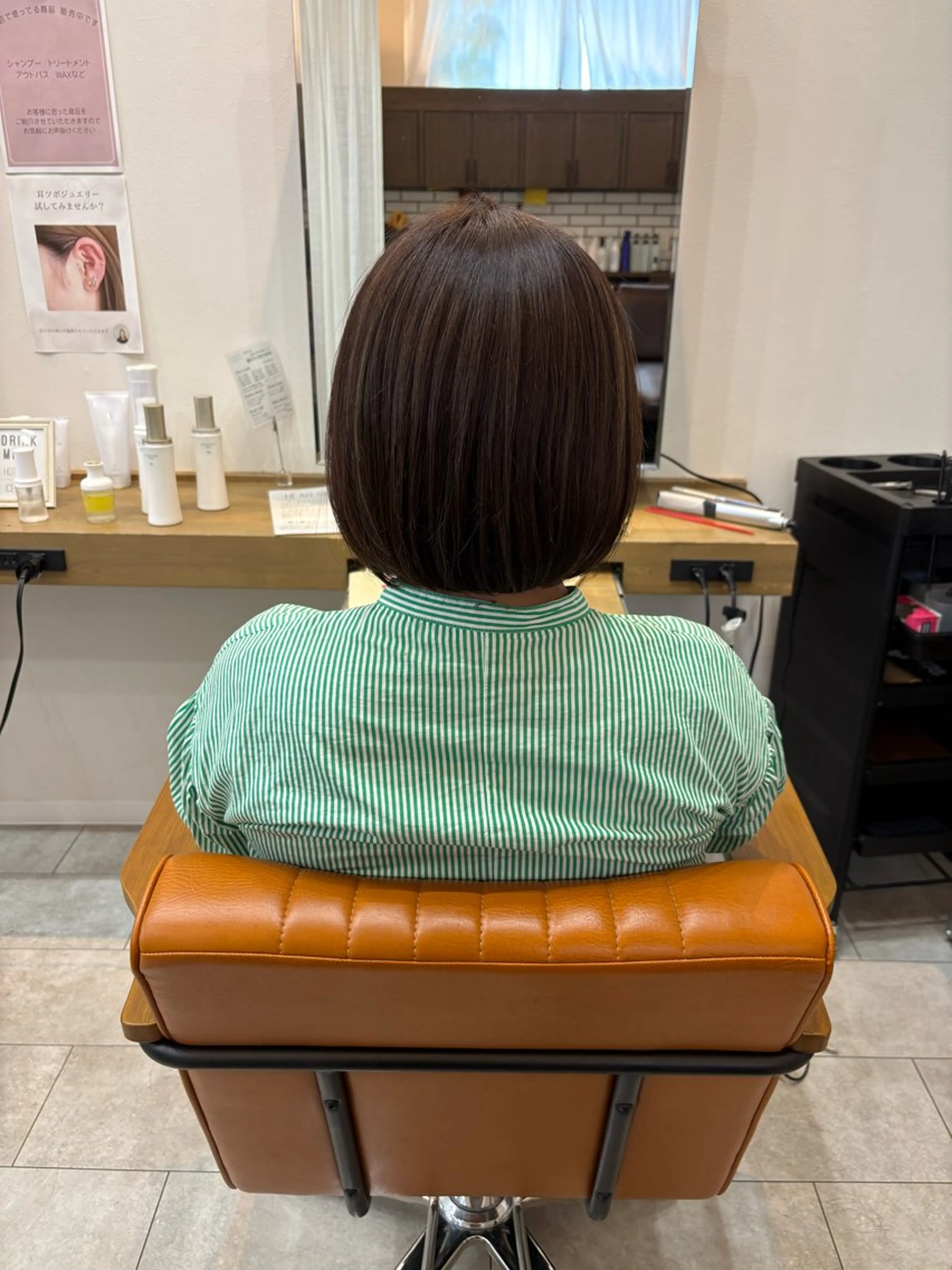 カラー カット ヘアカラー 千々和 杏夏のヘアスタイル