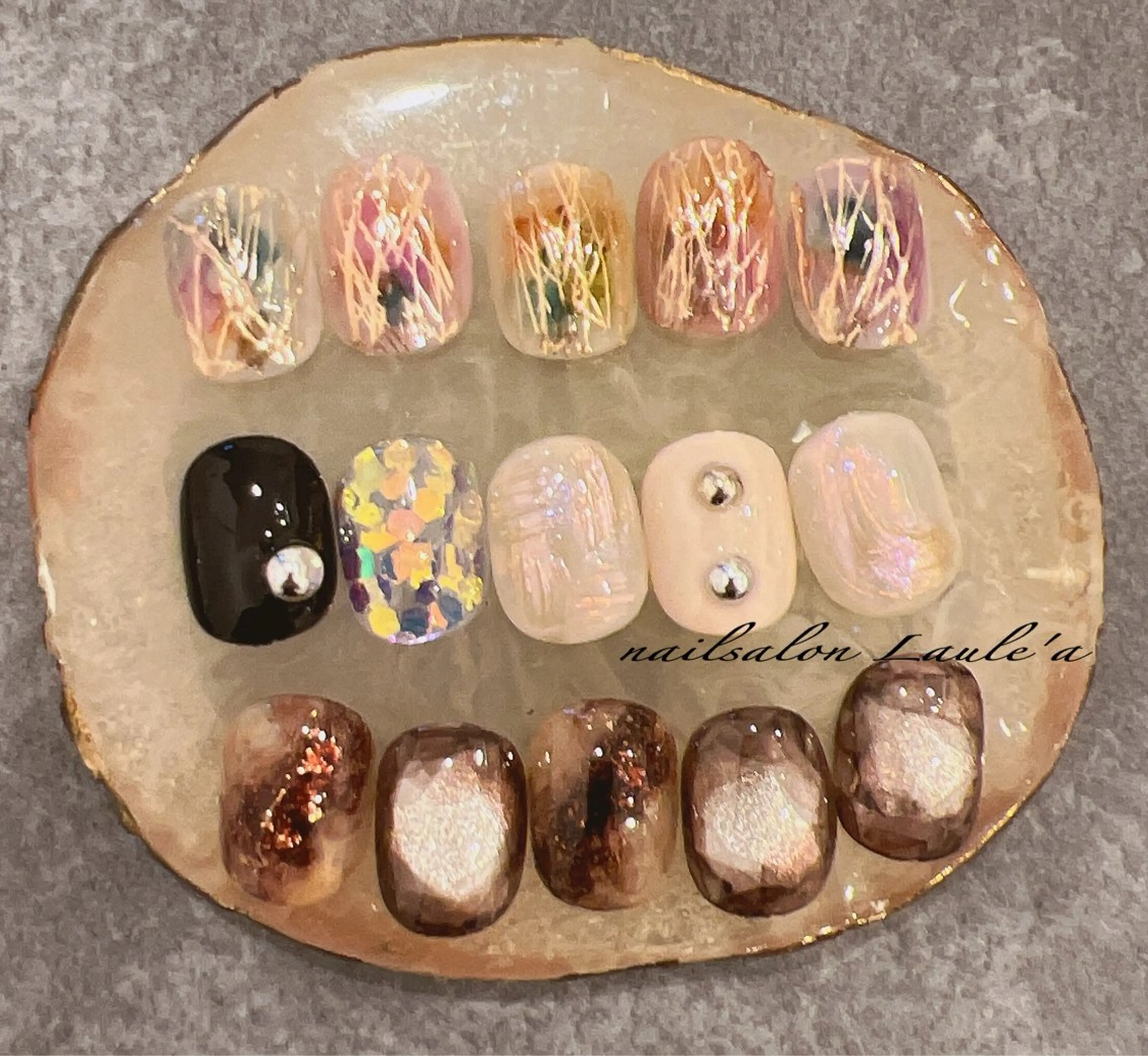 ネイル フットネイル nailsalon Laule'aのネイルデザイン