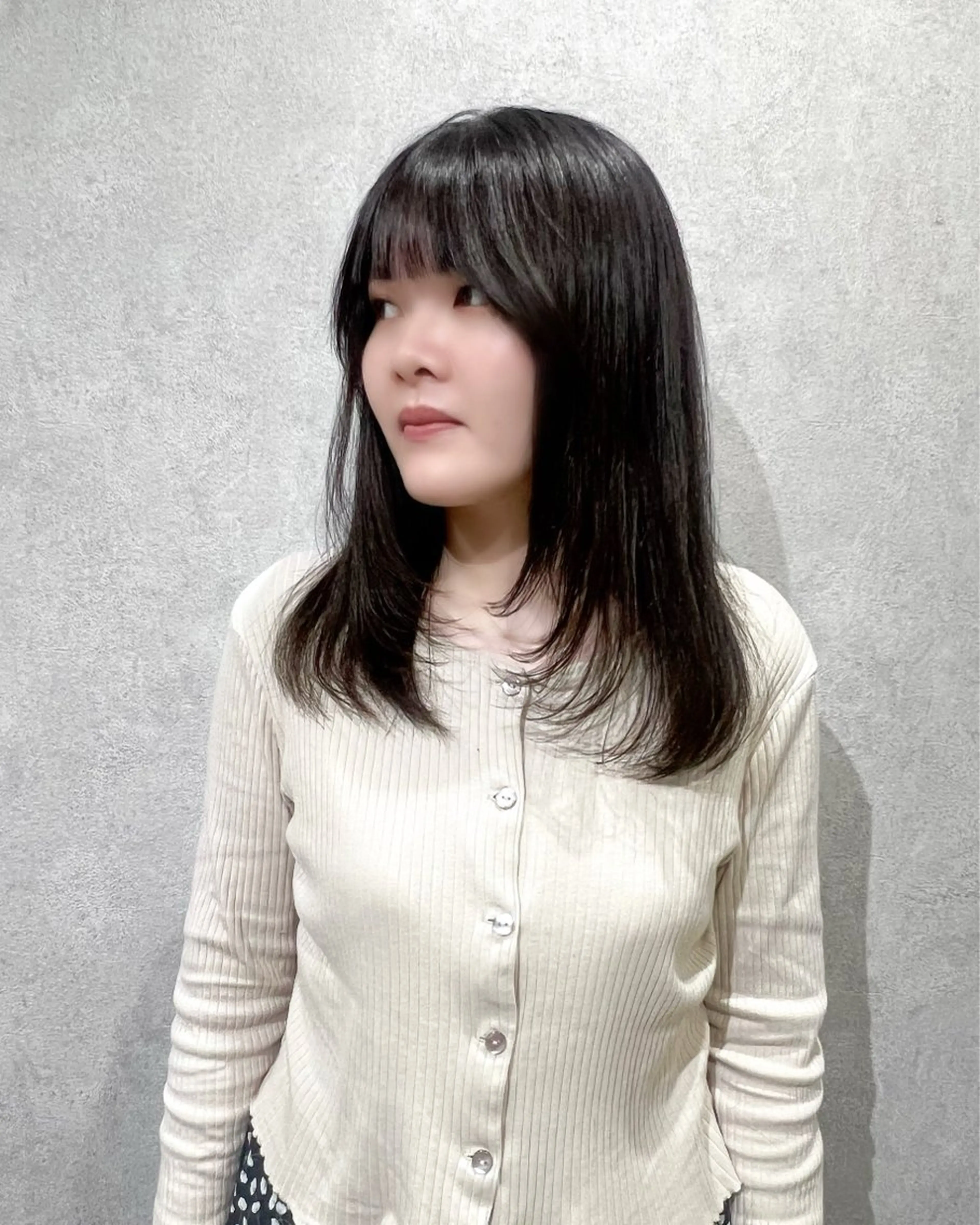 セミロング レイヤーカット sugiyama 🎀ayakaのヘアスタイル