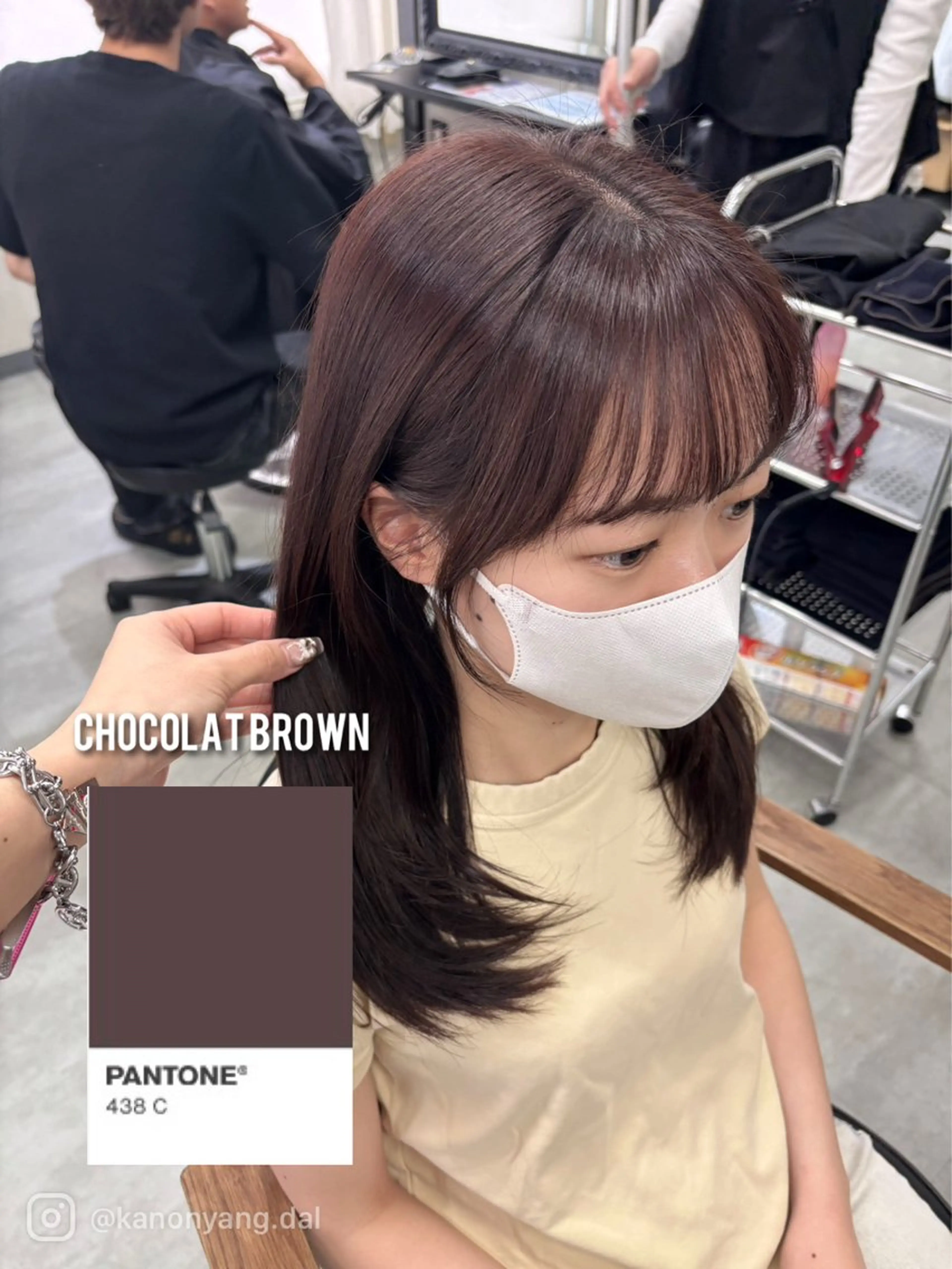 ロング ｶﾉ / 王道モテヘア🖤のヘアスタイル