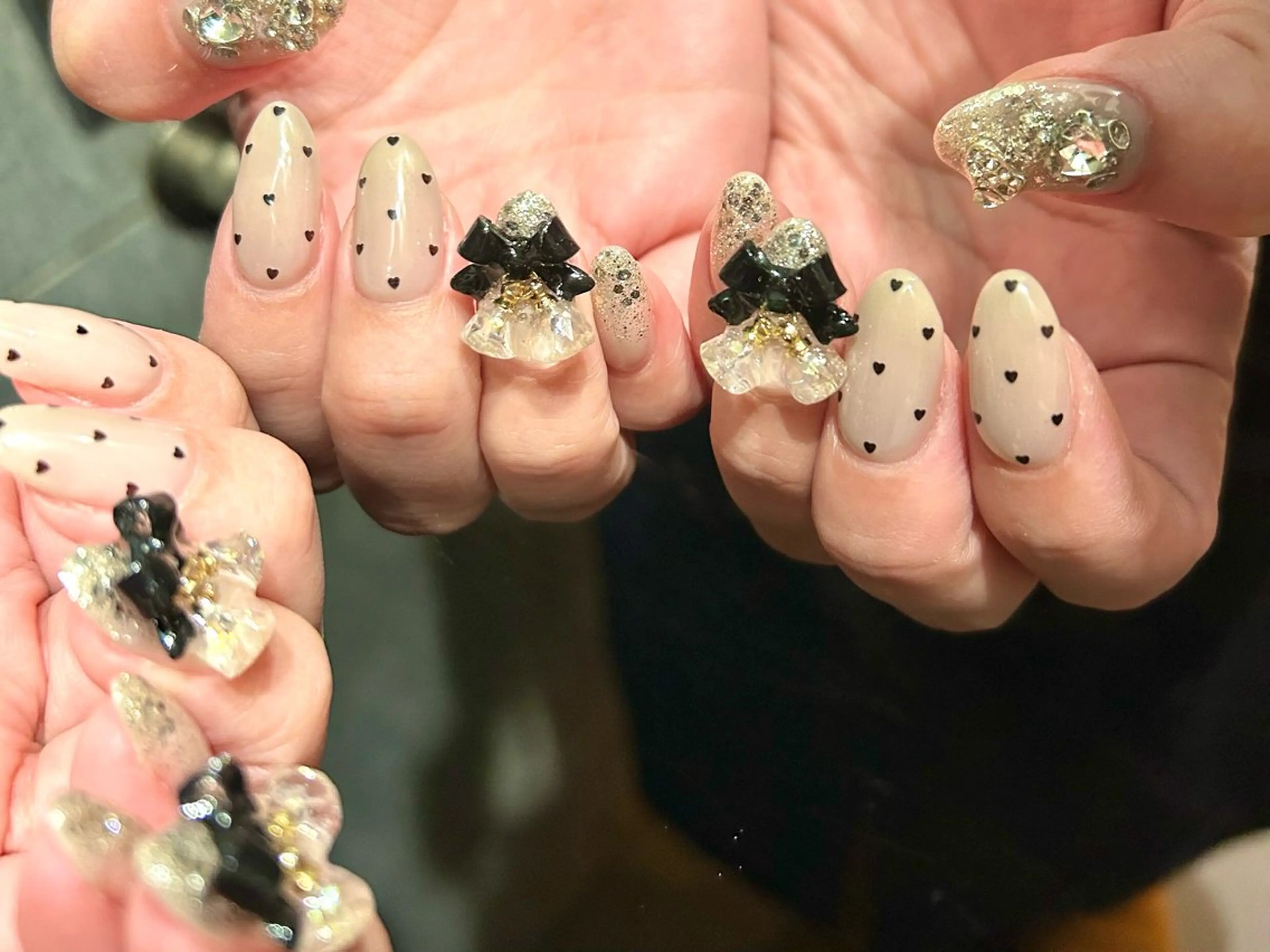 ネイル 持ち込み ハンドネイル joieange MEGUMIのネイルデザイン