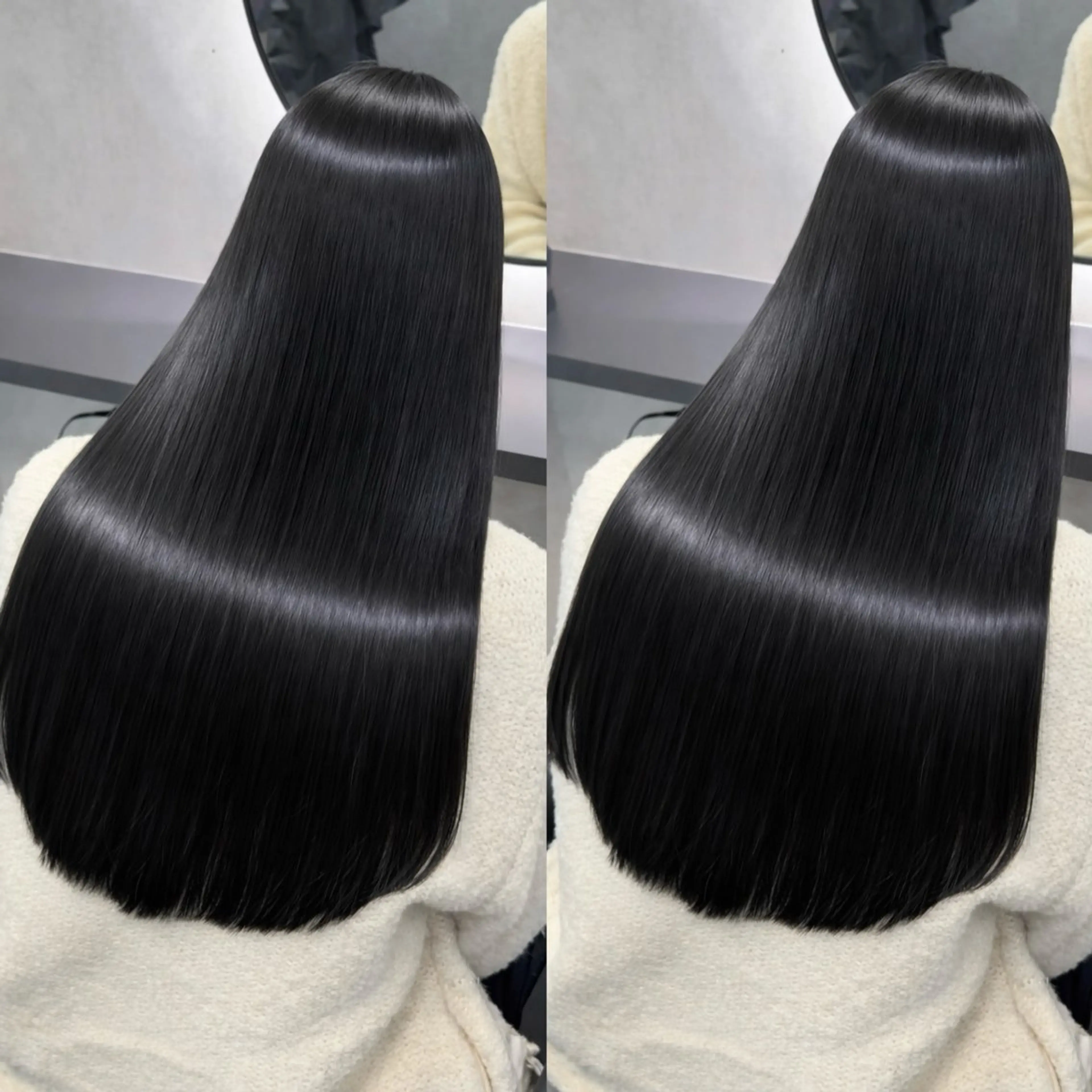 ロング uniii/新宿 髪質改善/縮毛矯正のヘアスタイル