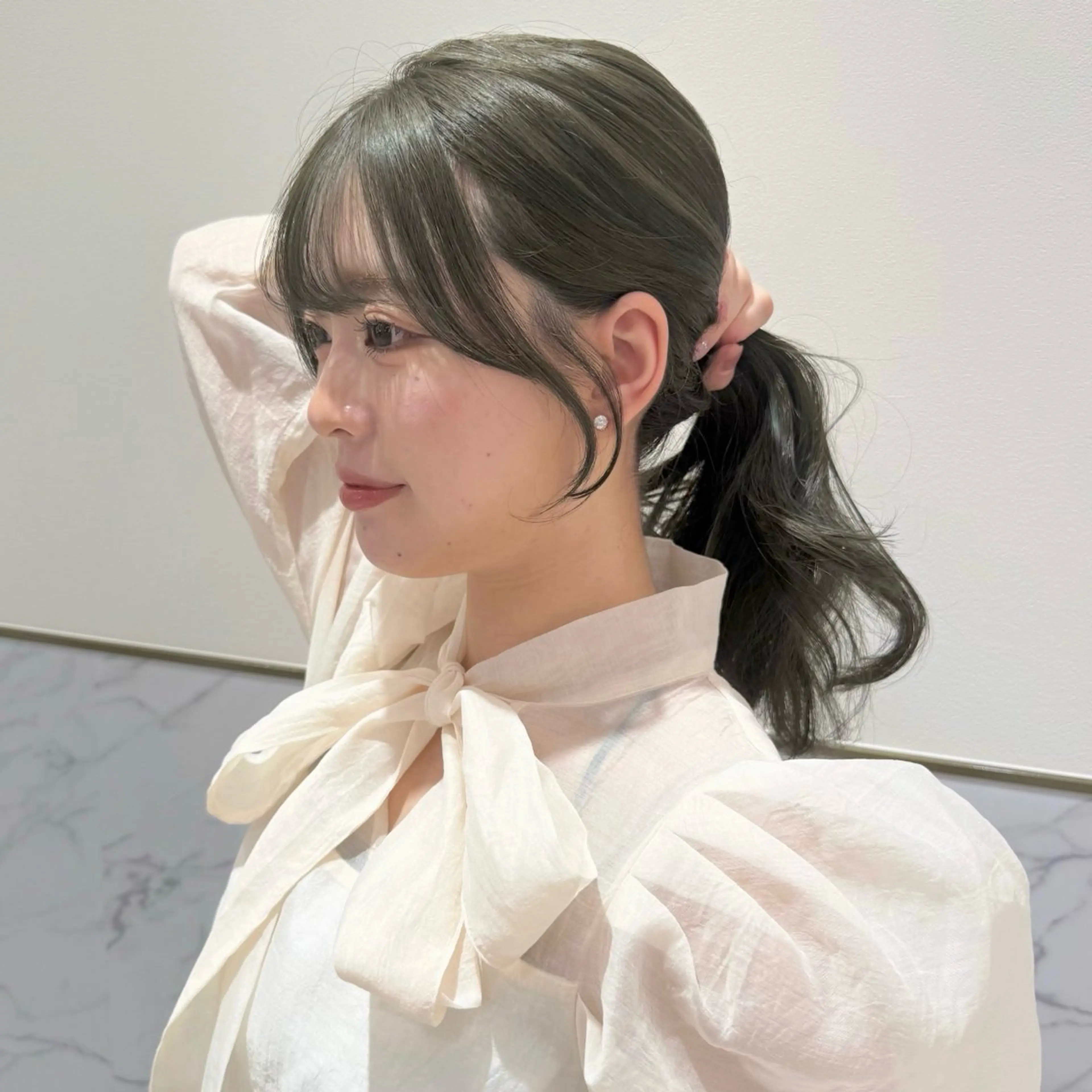 ロング カラー ダブルカラー ParveMix いしいまお🌼のヘアスタイル