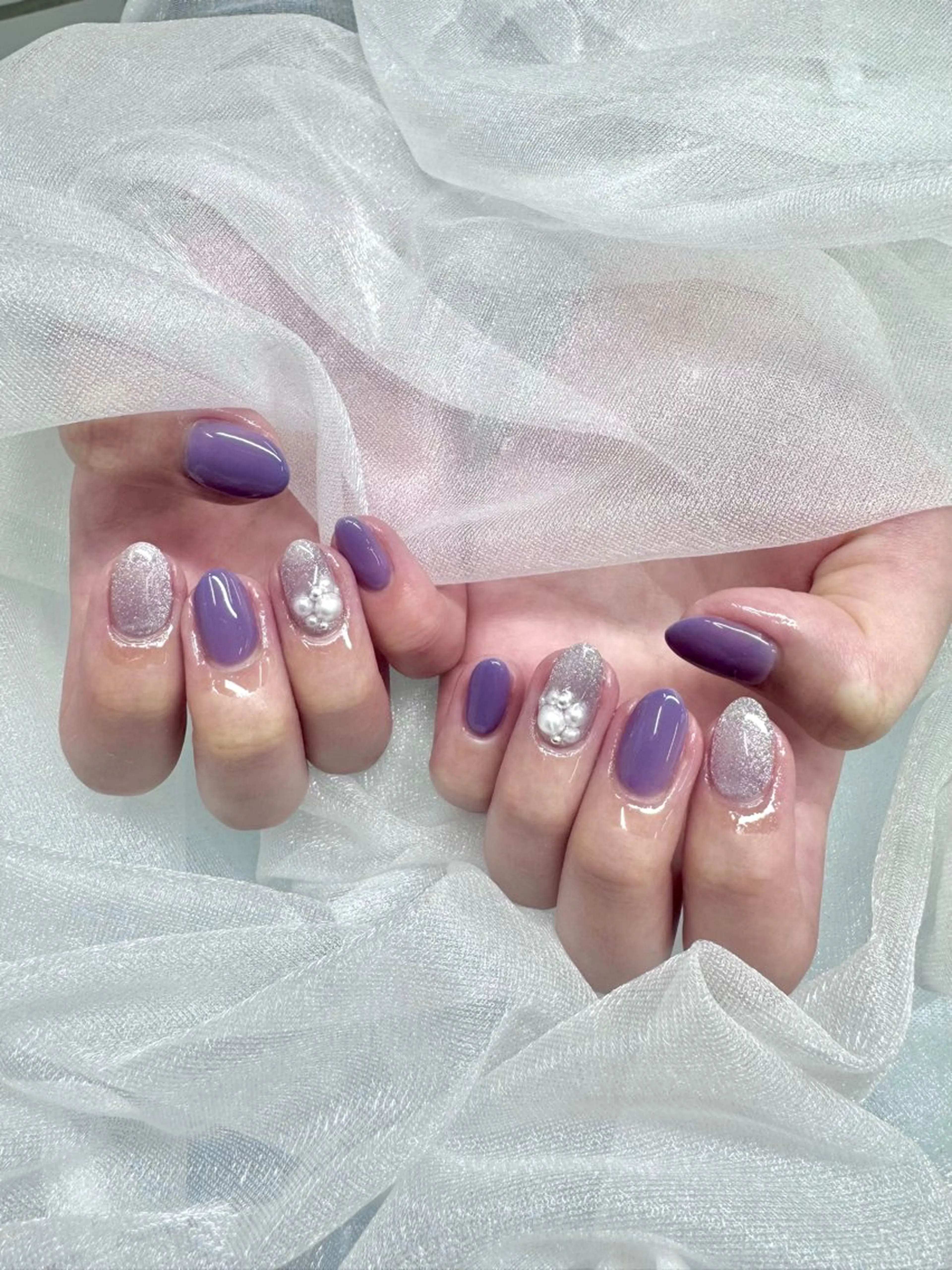 ネイル 山岸 夏菜のネイルデザイン