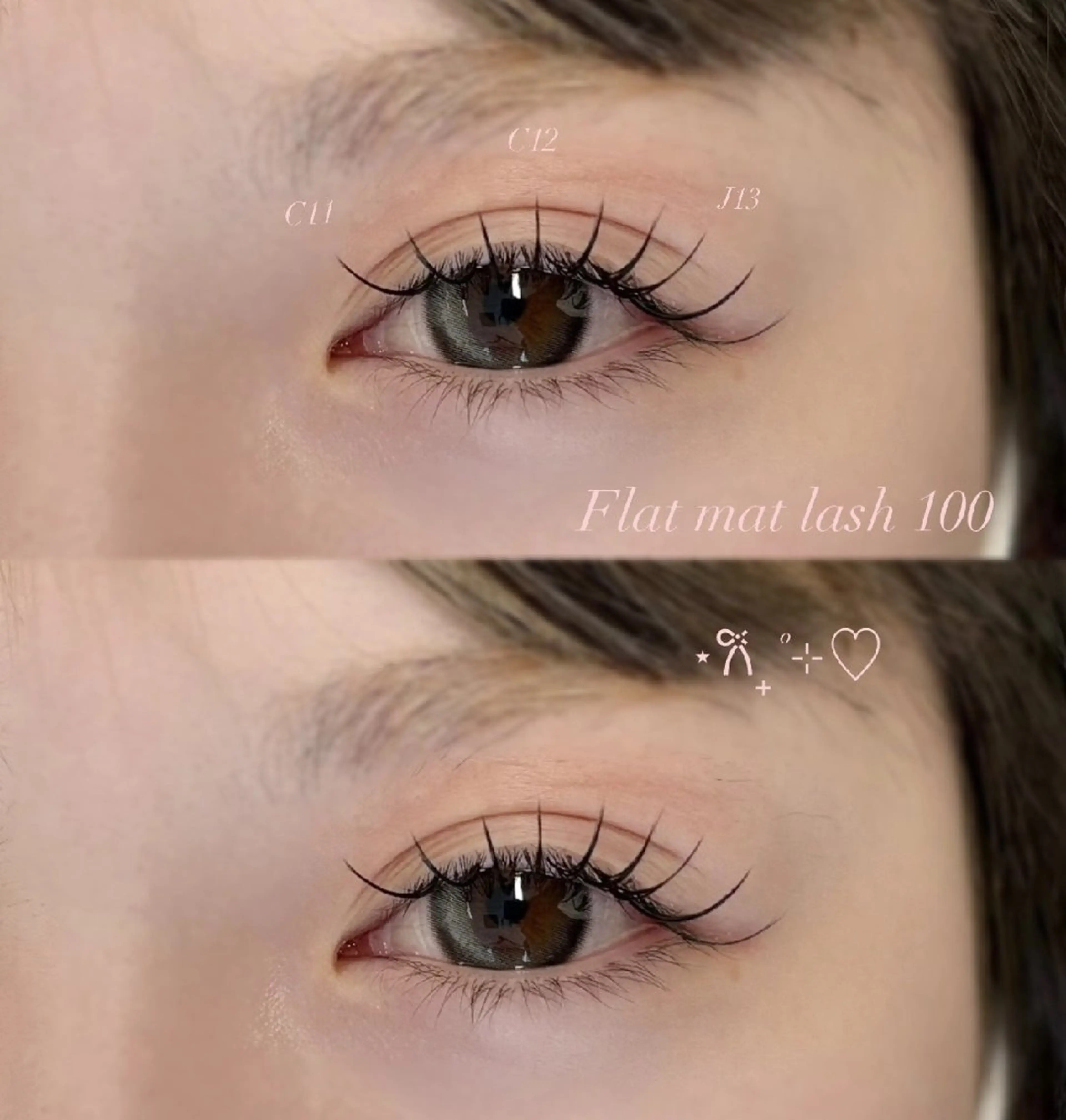 マツエク・マツパ 束感まつ毛 Daisylash 💞RIOのマツエク・マツパデザイン