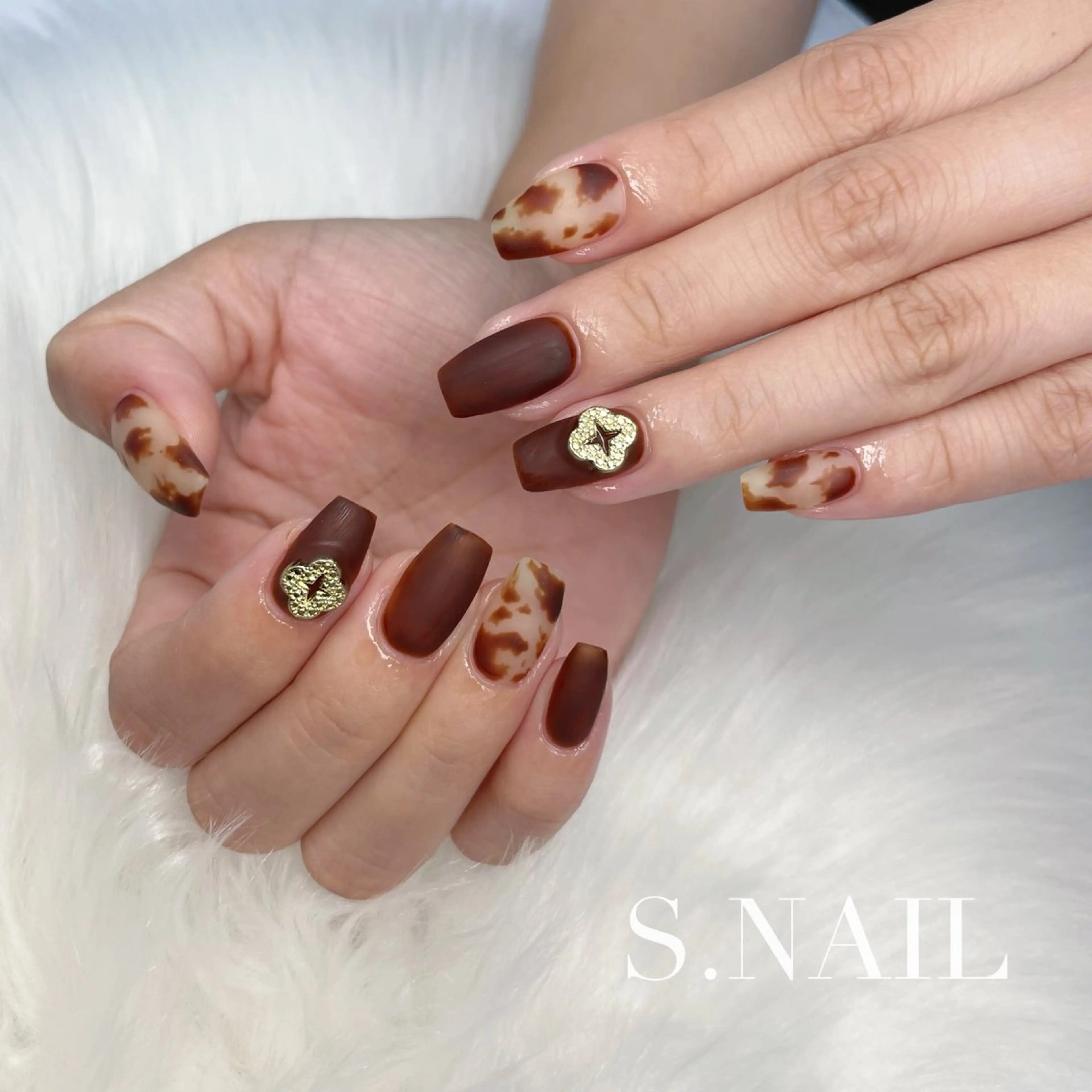ネイル マットネイル 持ち込み S.NAIL Suuのネイルデザイン