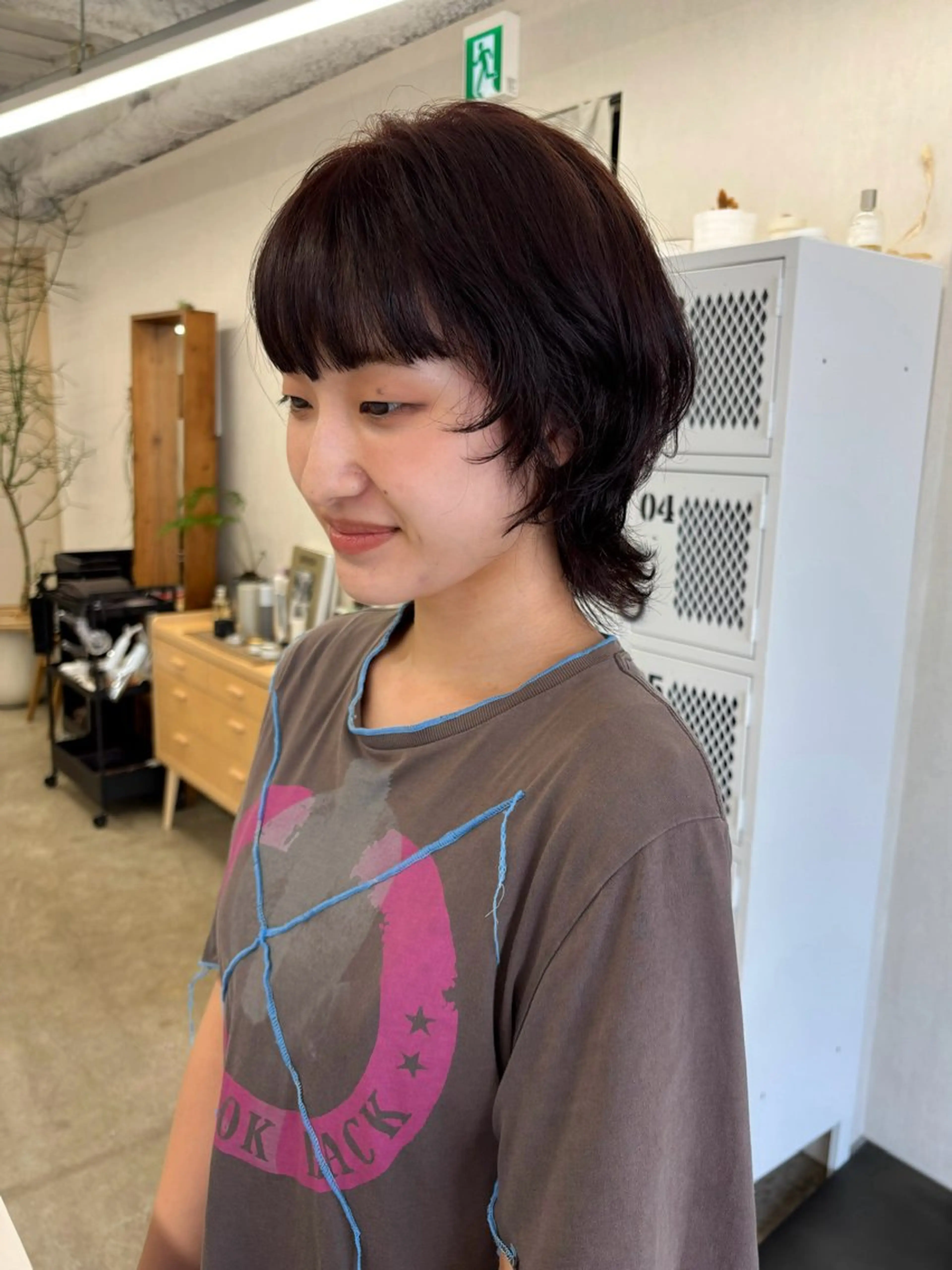 ショート カラー カット トリートメント Kiji kannaのヘアスタイル