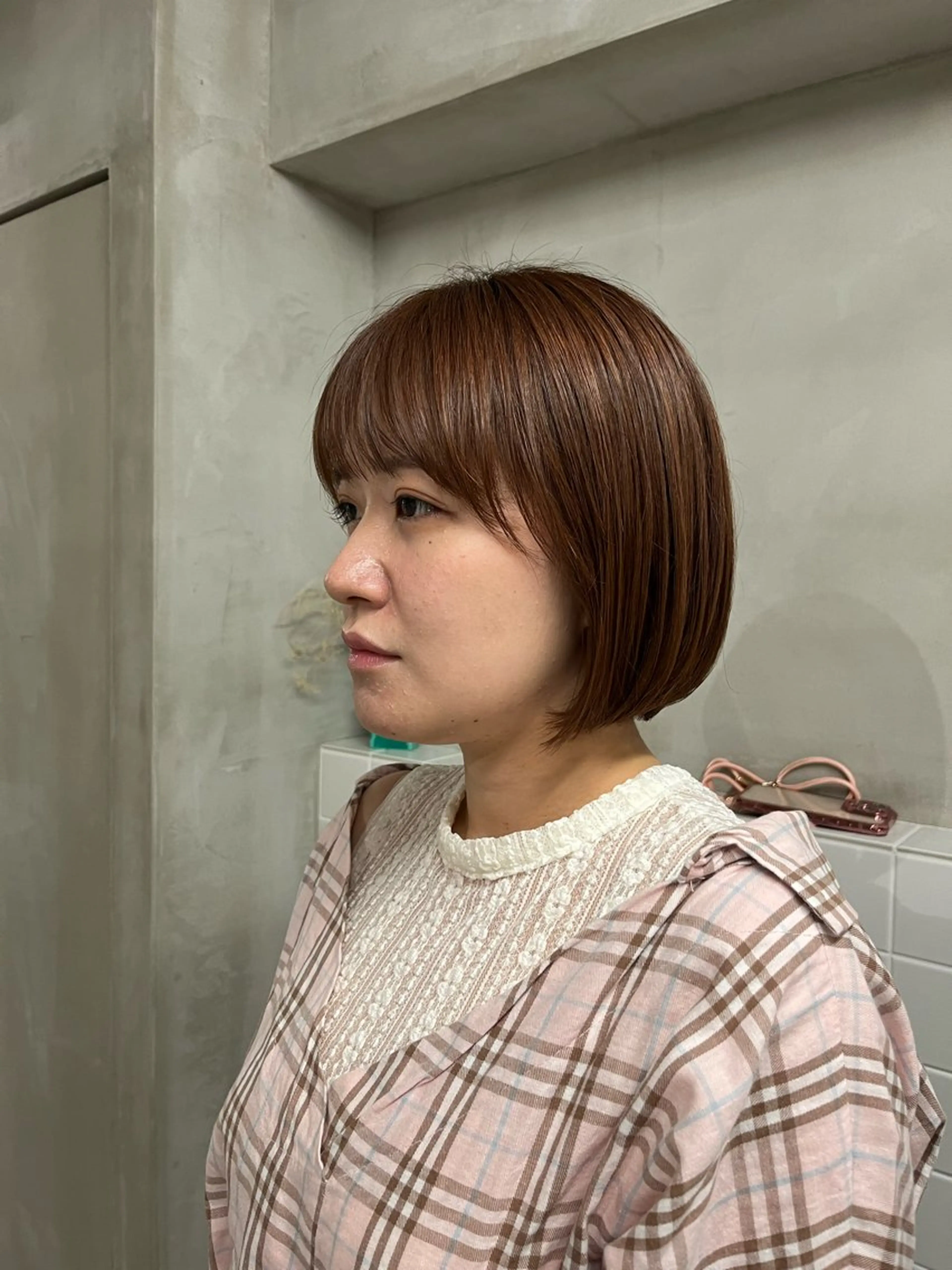 ミディアム ボブ anon Loemのヘアスタイル