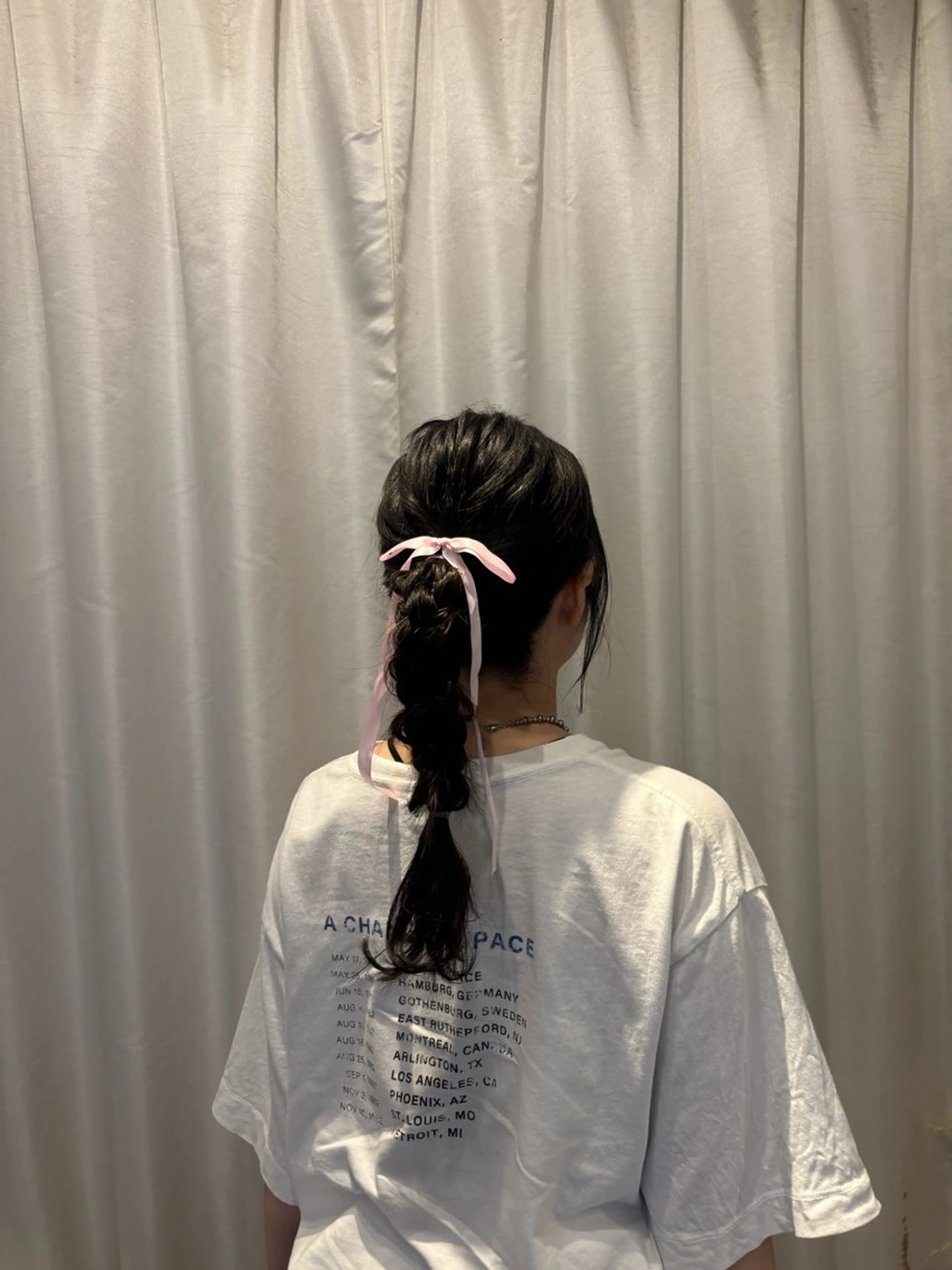 ヘアアレンジ ヘアセット 藤木 日菜乃のヘアスタイル