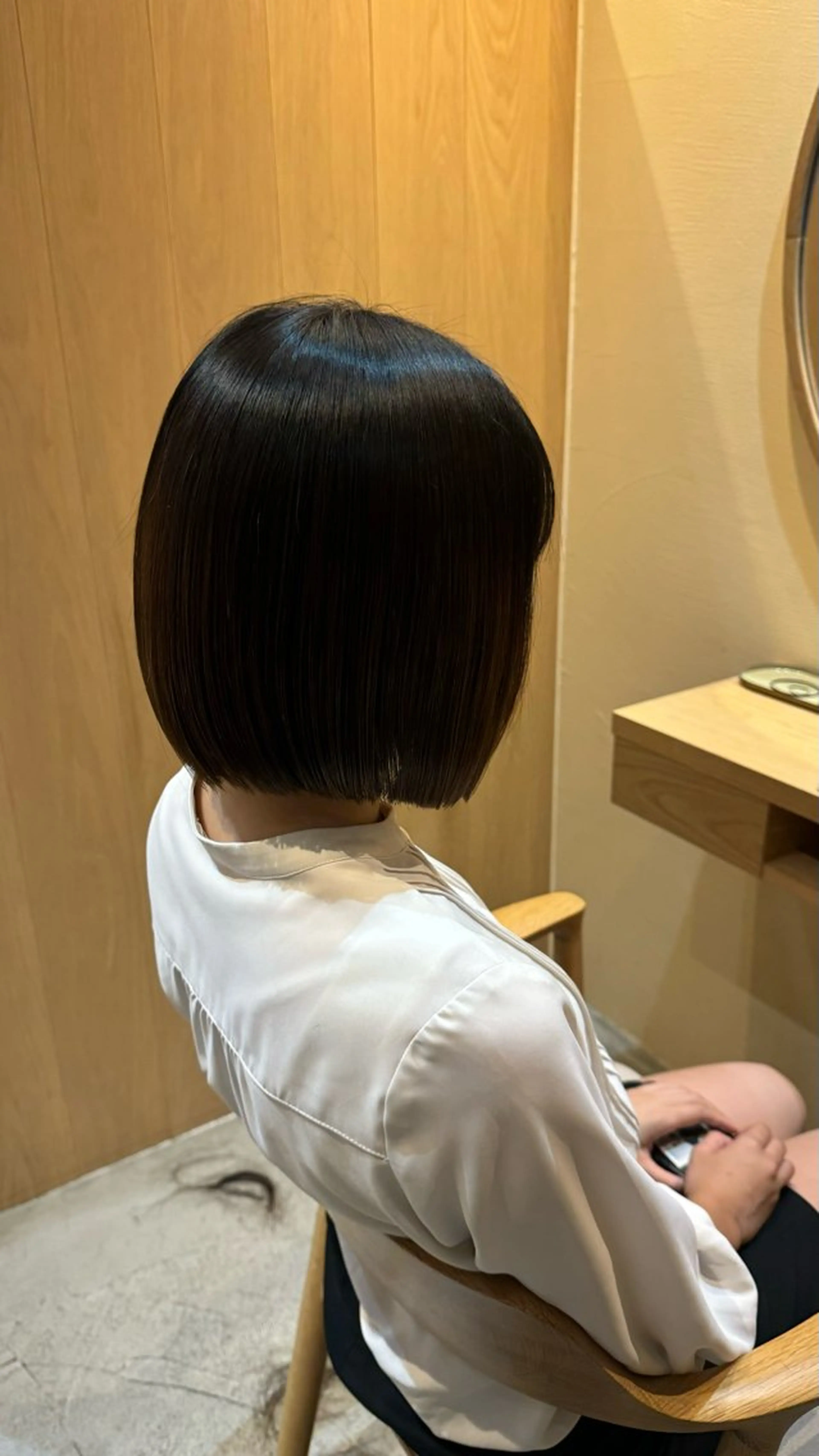 ミディアム ボブ 透明感カラー/ MIOのヘアスタイル