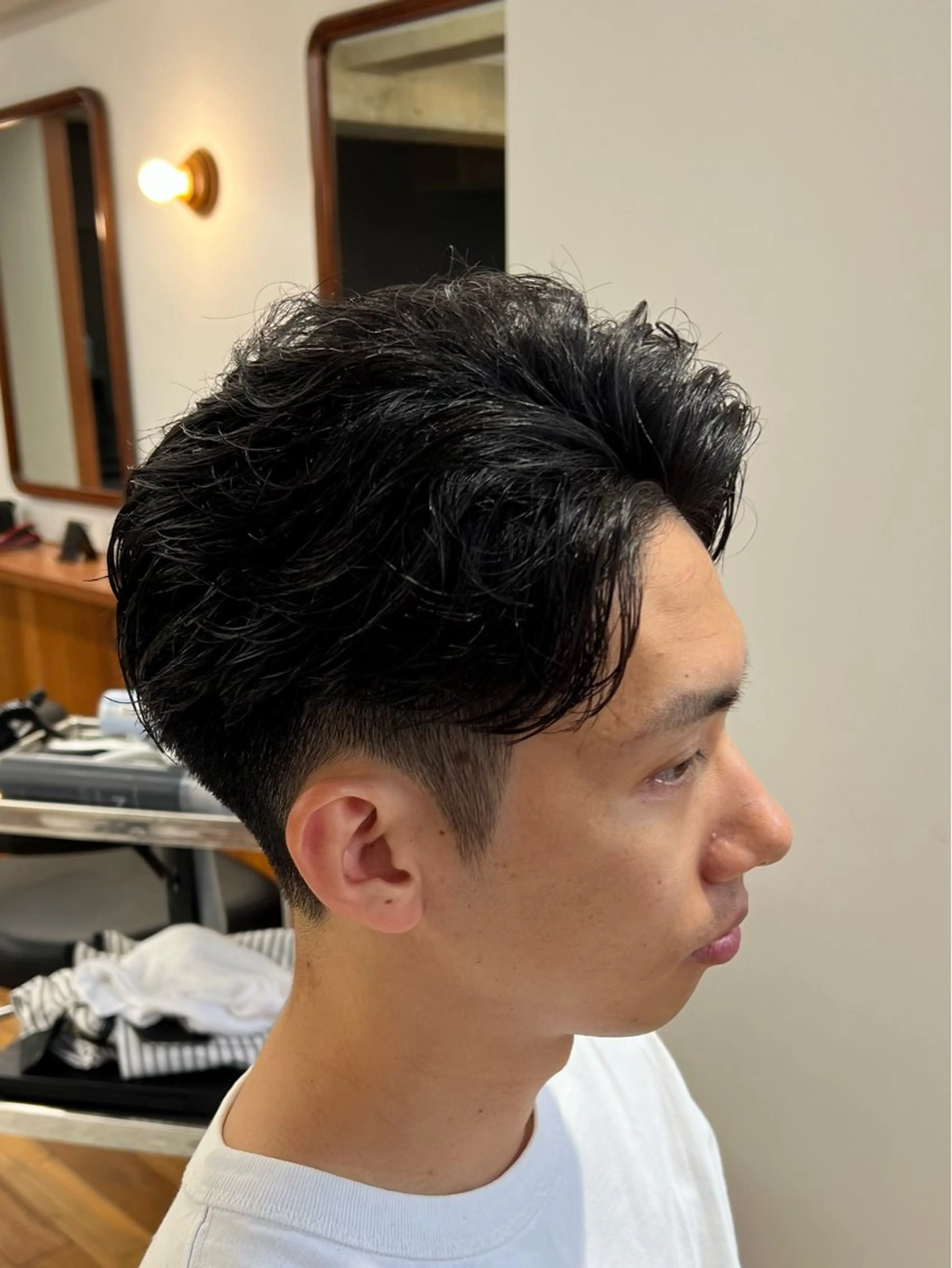 ショート メンズ カット メンズカット✂️ スキンフェード伊藤陸のヘアスタイル