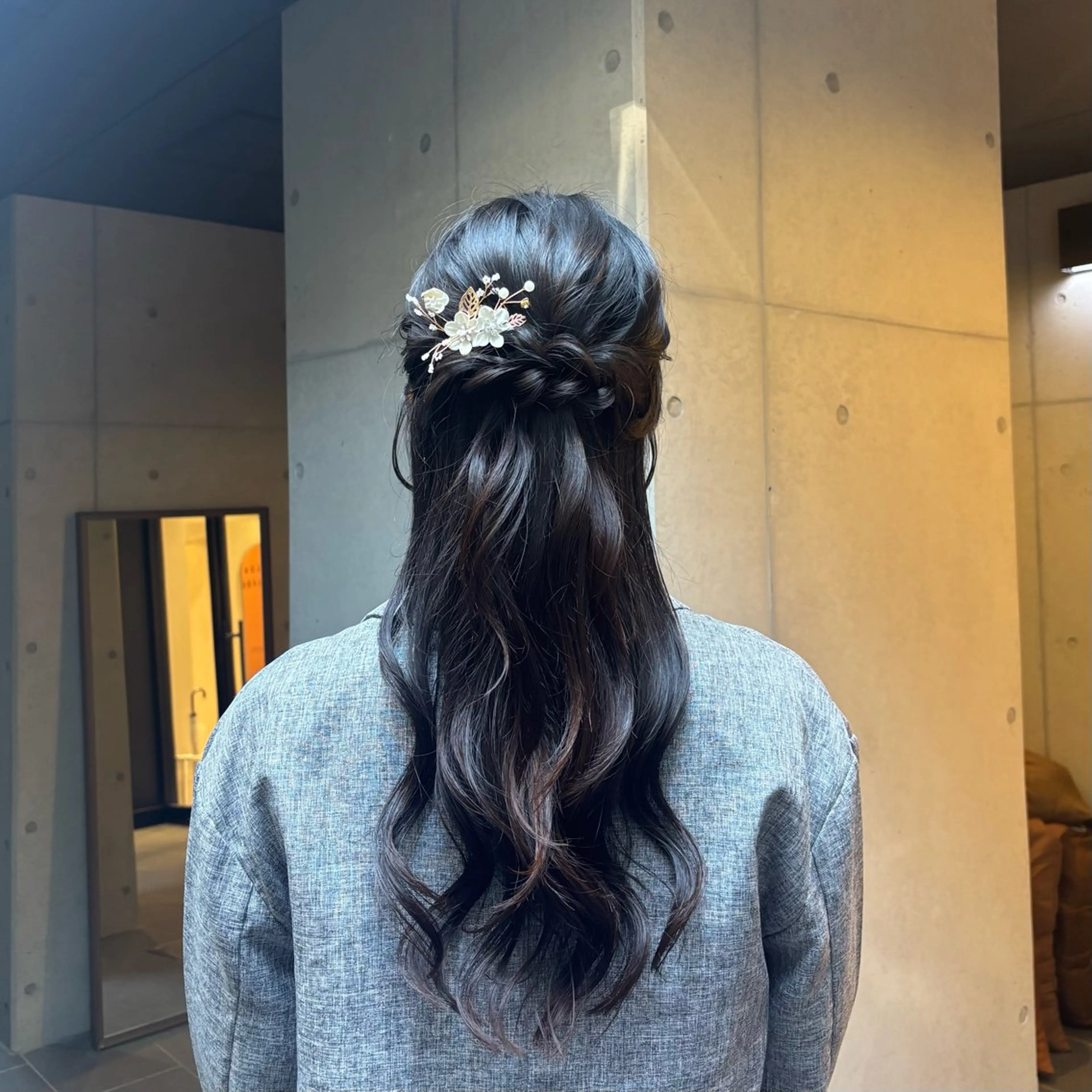 ロング ヘアアレンジ ヘアセット 〖❁ちひろ| LEONID❁〗のヘアスタイル