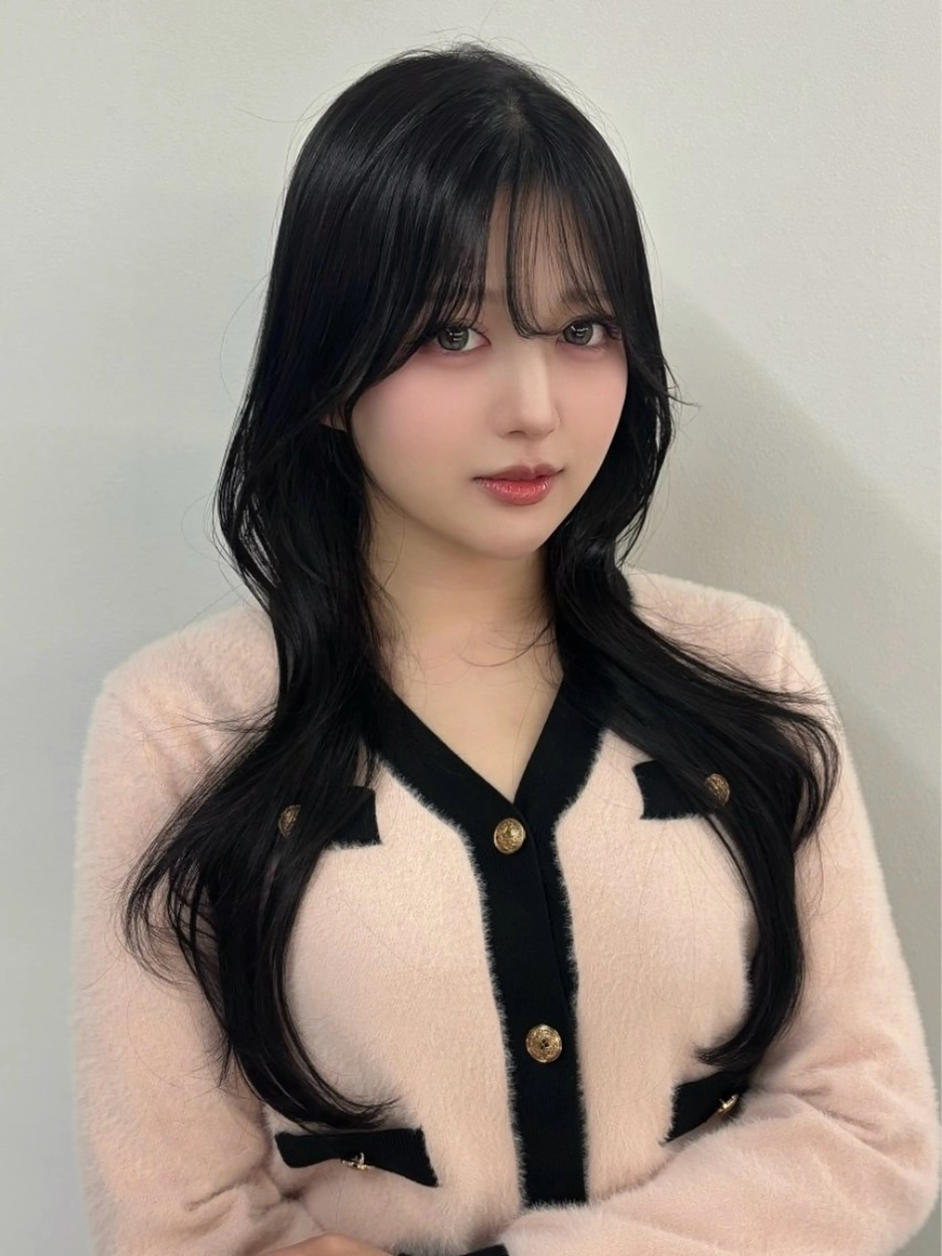 ロング カラー カット ヘアカラー 名古屋/中顔面短縮 ✨/小顔ハイレイヤーのヘアスタイル